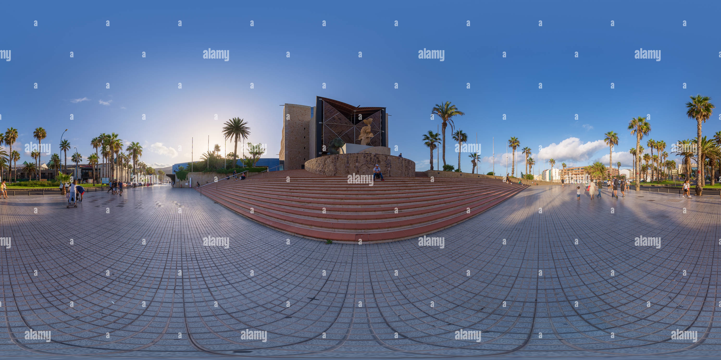 360 View Of Alfredo Kraus Auditorium Alamy