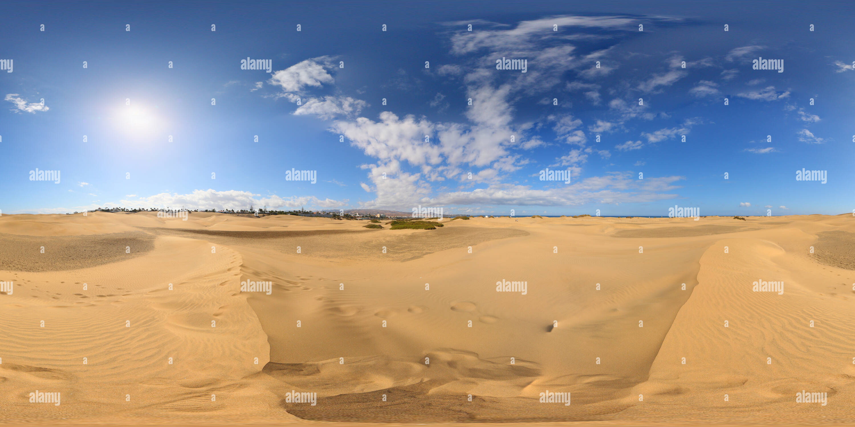 View Of Dune Of Maspalomas Gran Canaria Spain Alamy
