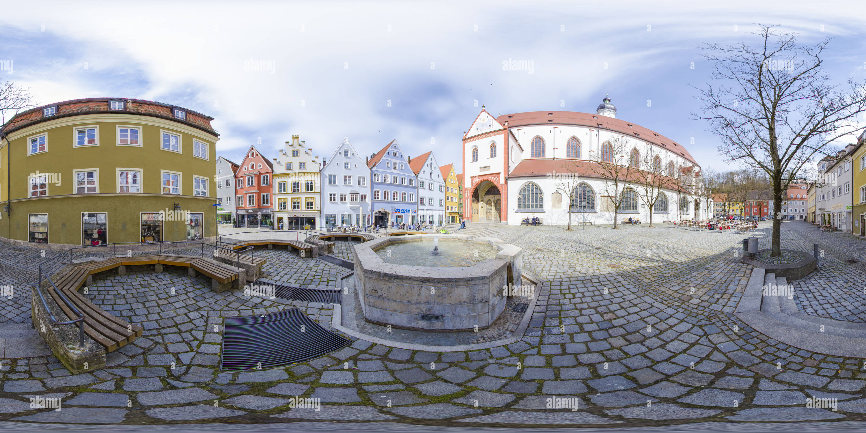 360 View Of Landsberg Am Lech Panorama 5 Alamy