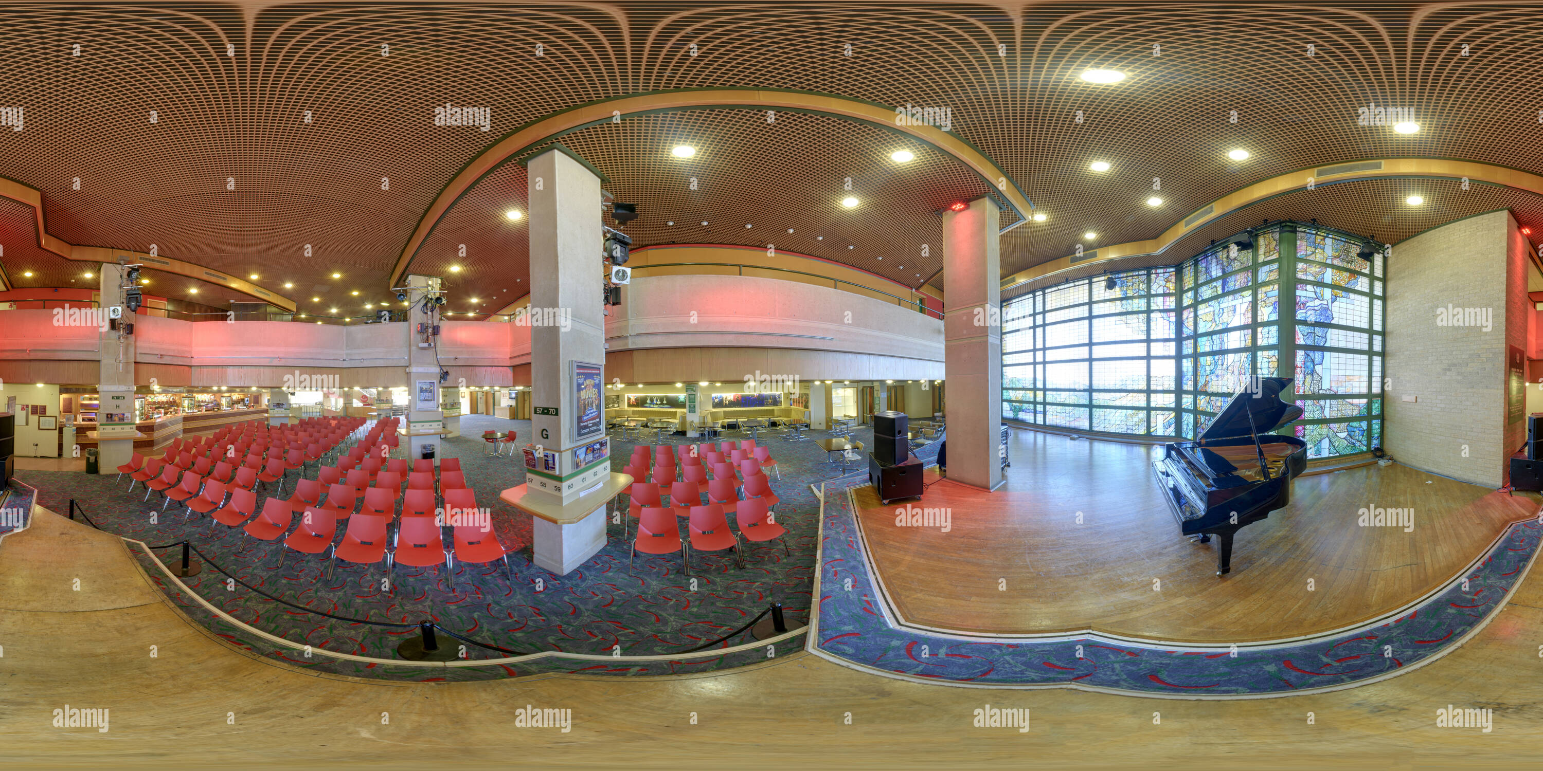 360 View Of St Davids Hall Cardiff Alamy