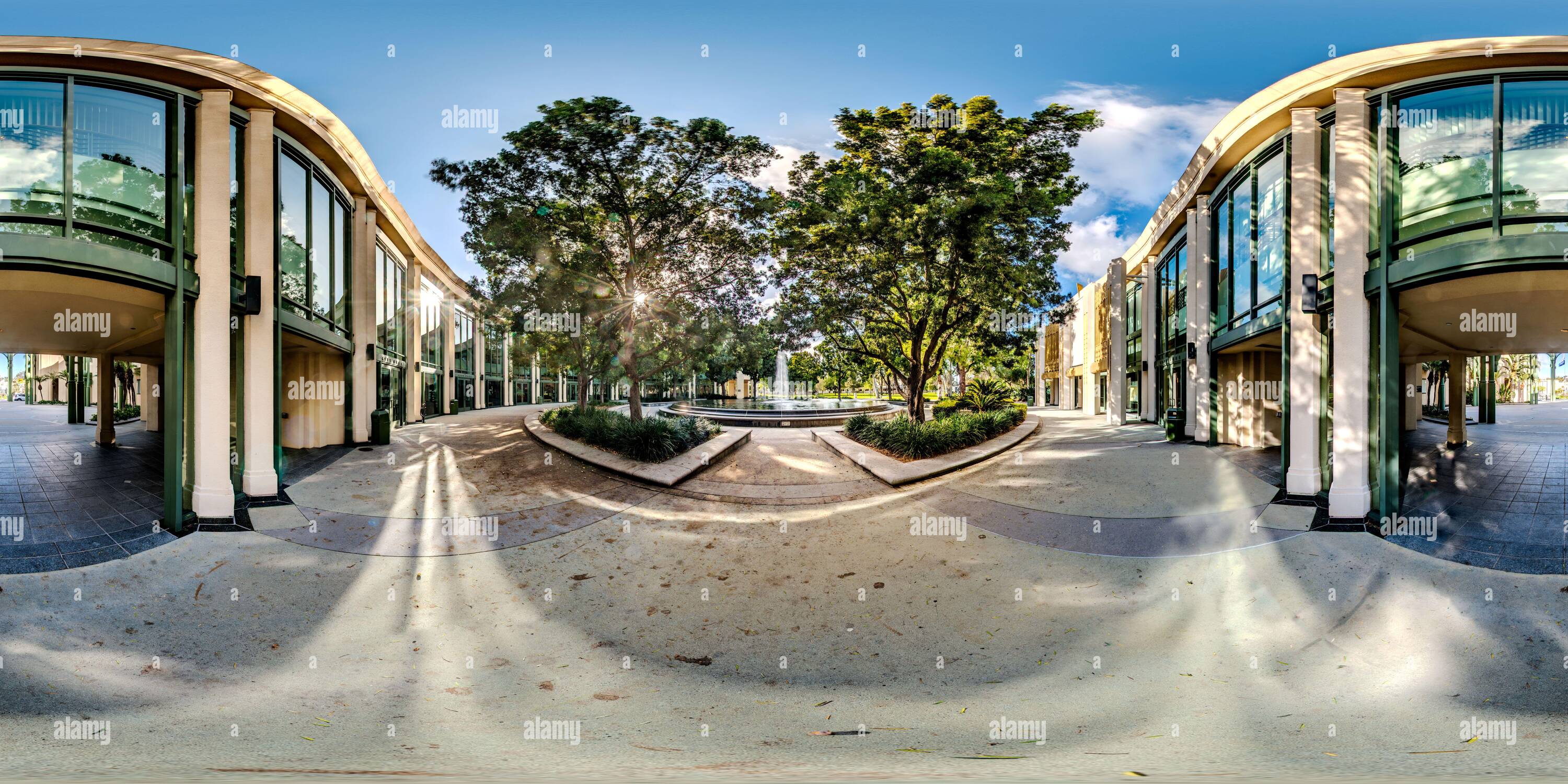 360° view of Panorama of Escondido, California City Hall Alamy