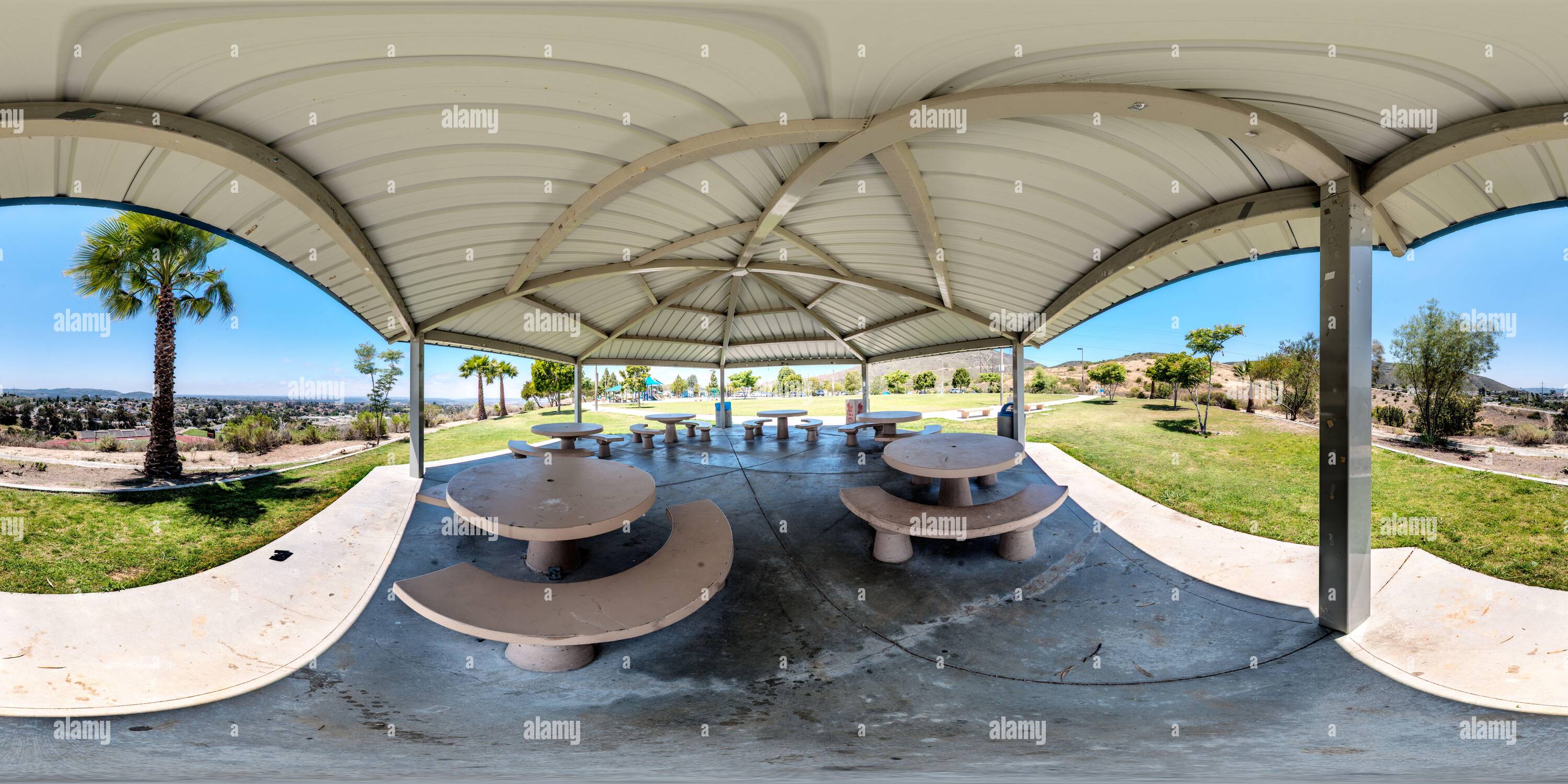 360 degree panoramic view of Panorama of Hilltop Community Park