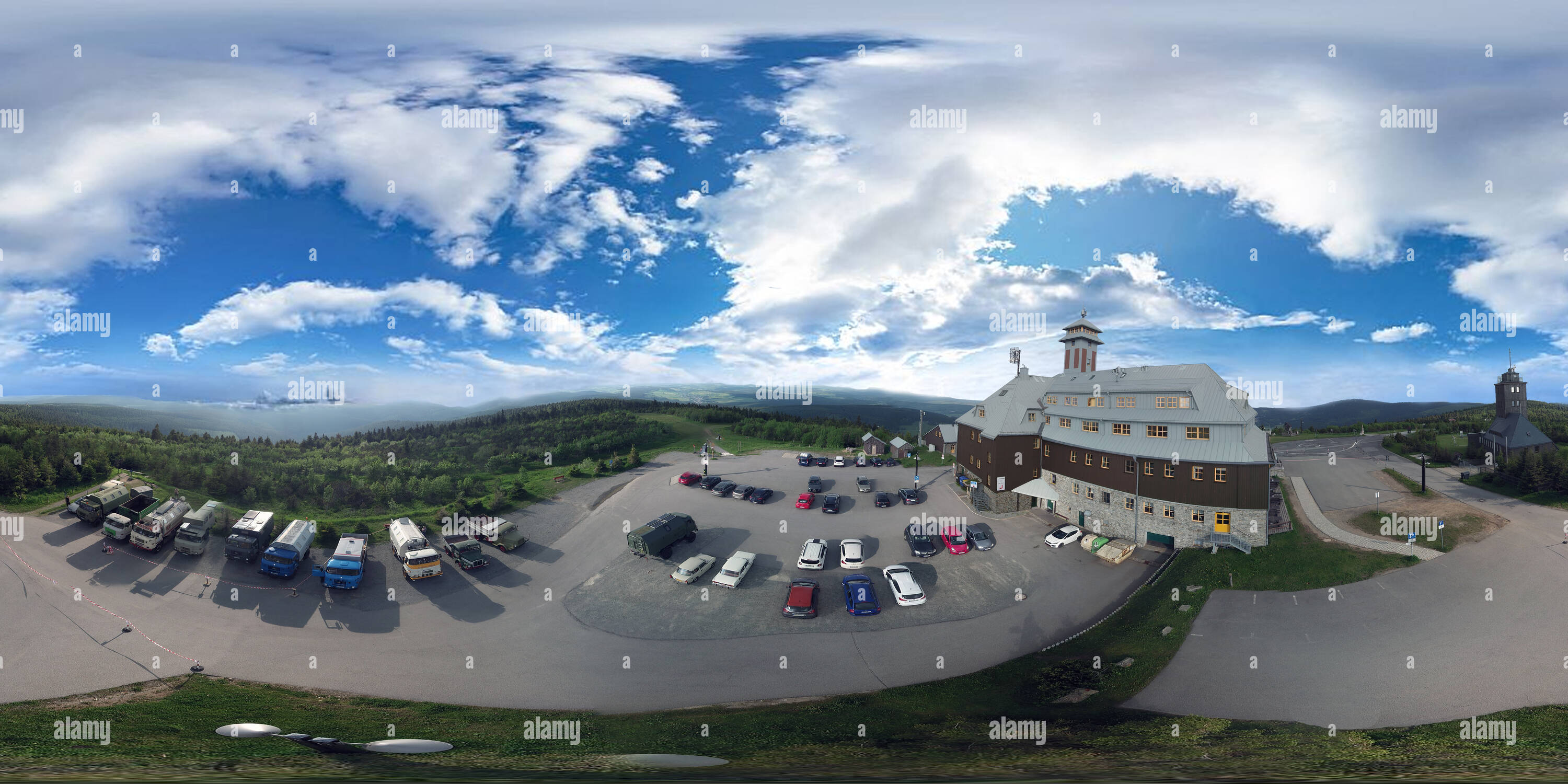 360 degree panoramic view of IFA-Tours Camp Fichtelberg 2020