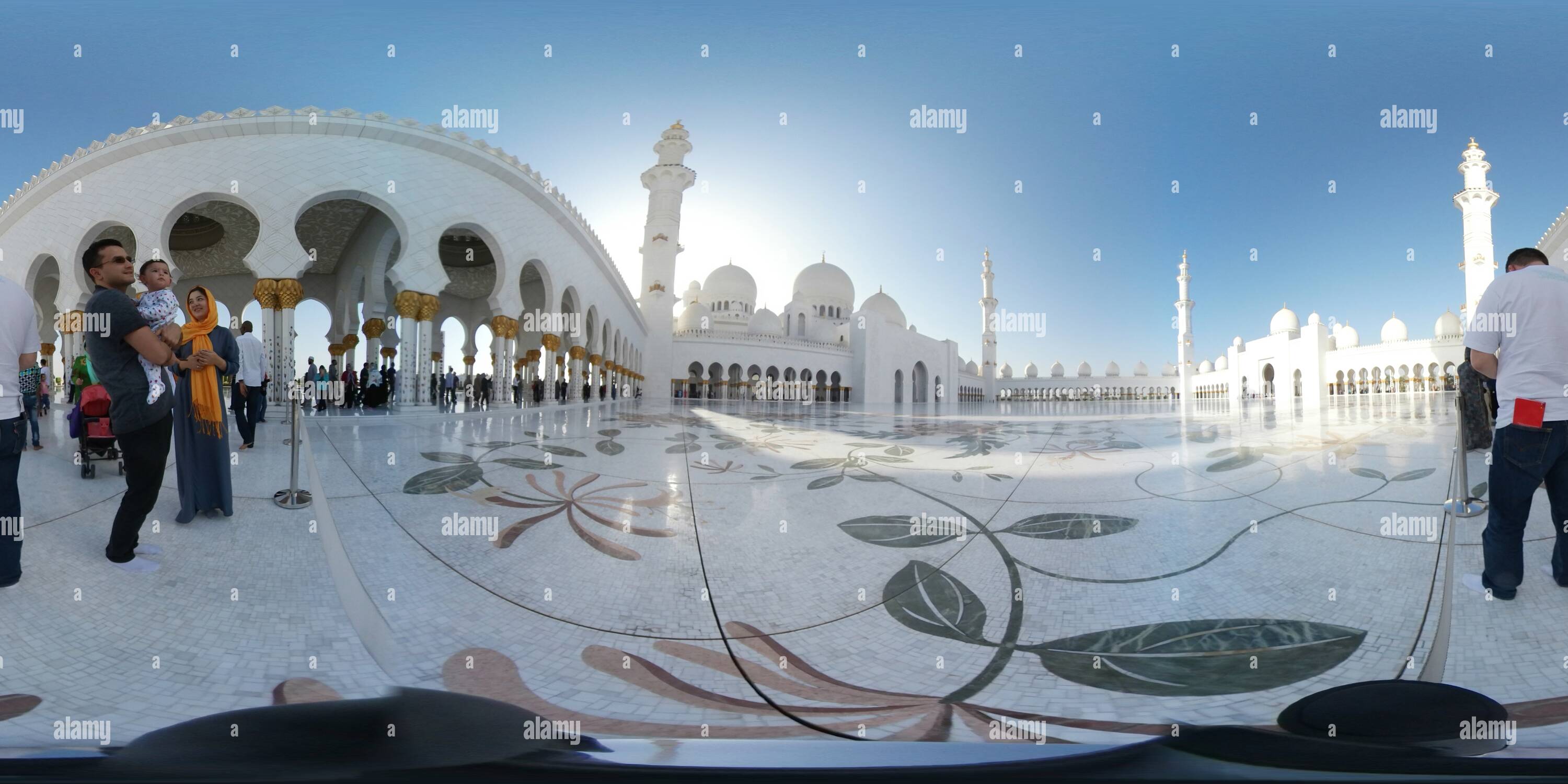 sheikh zayed grand mosque 360 degree tour