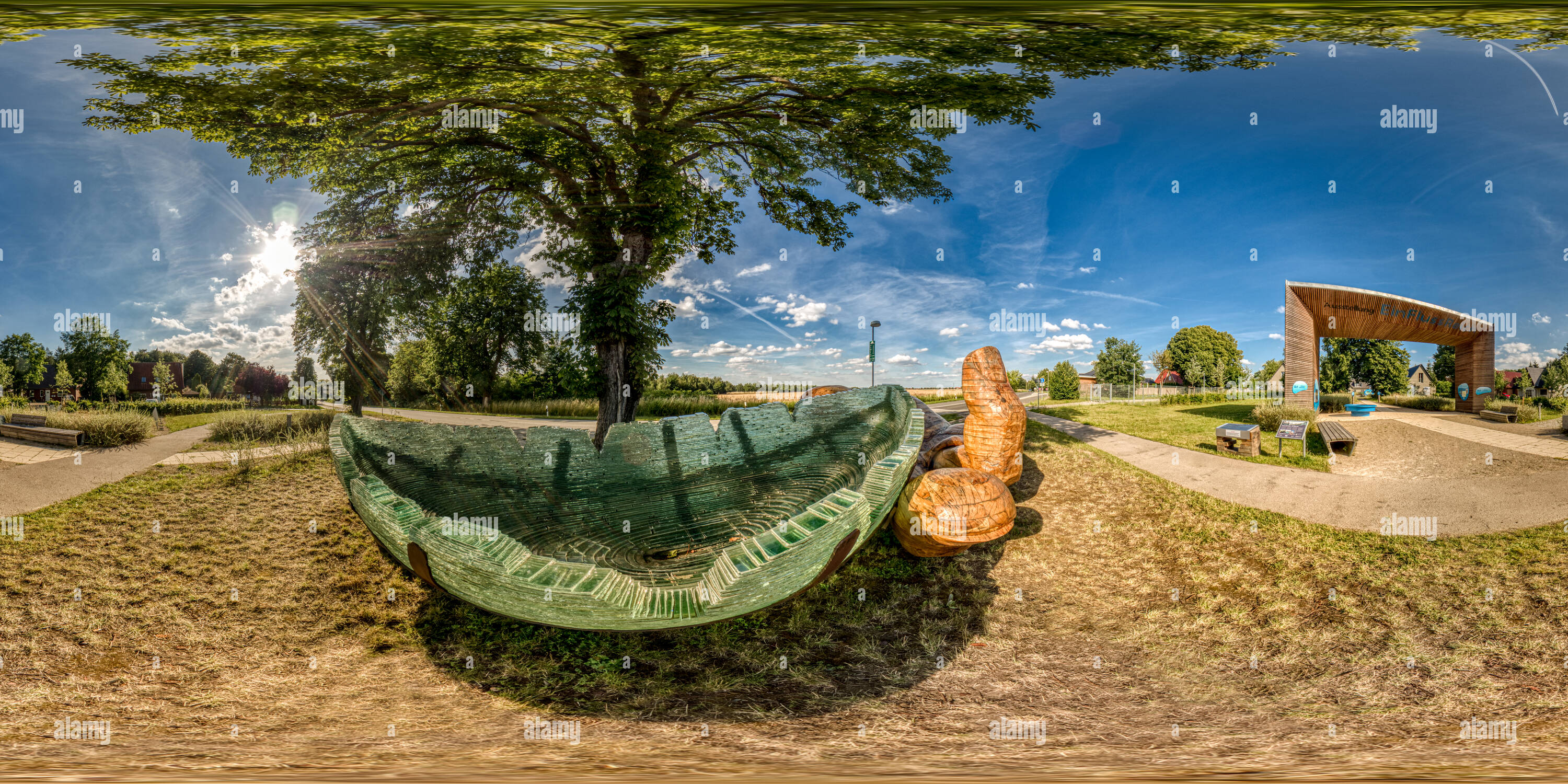 360° view of Glass Ark 3 Alamy