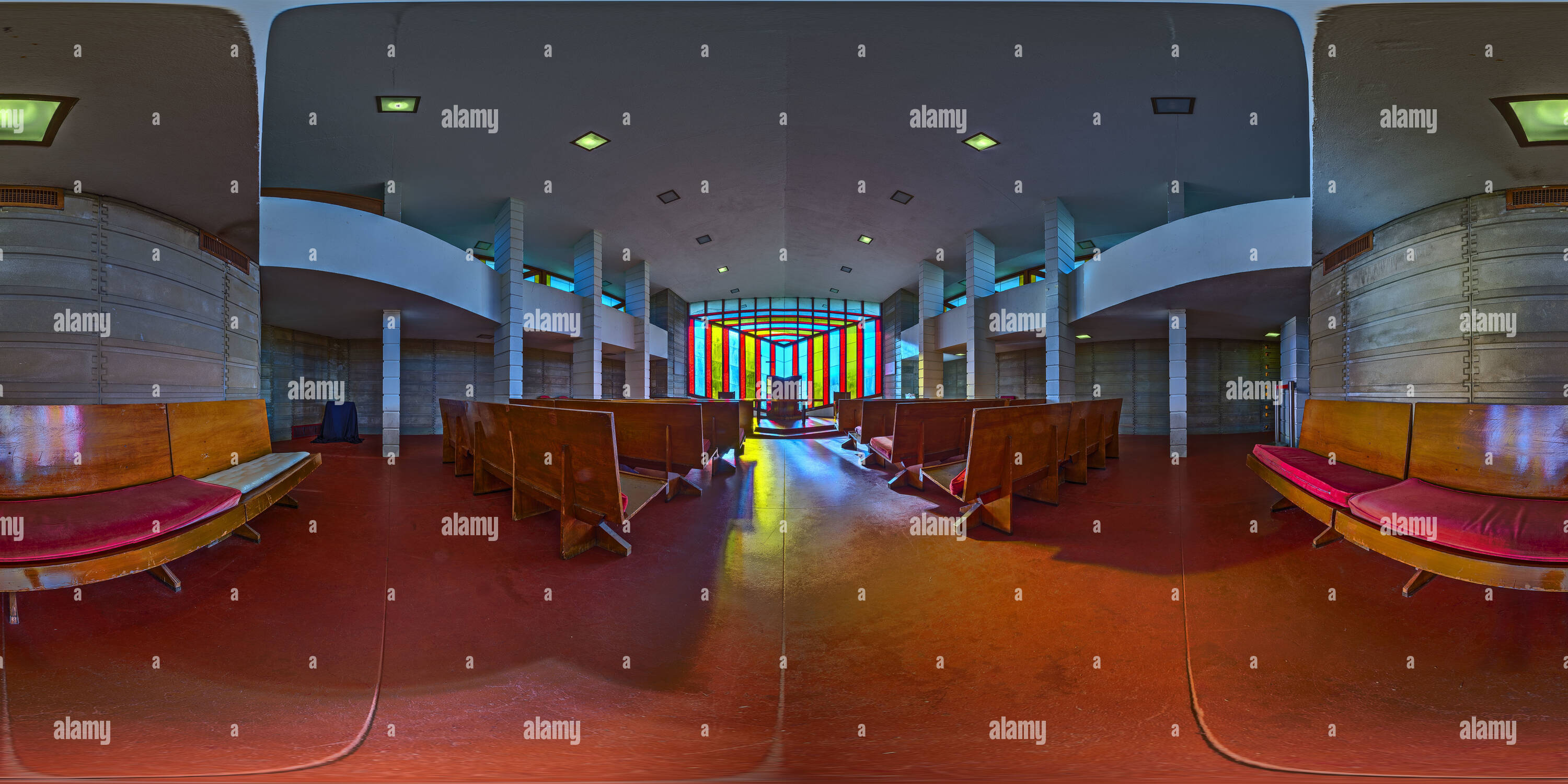 360° View Of Danforth Chapel By Frank Lloyd Wright At Florida Southern