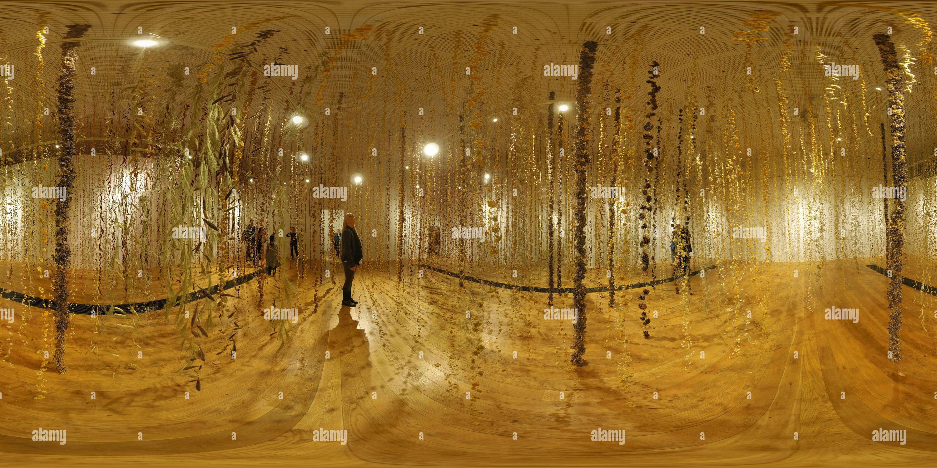 360° view of A WALK THROUGH ART INSTALLATION IN KEW GARDENS. PHOTO ...