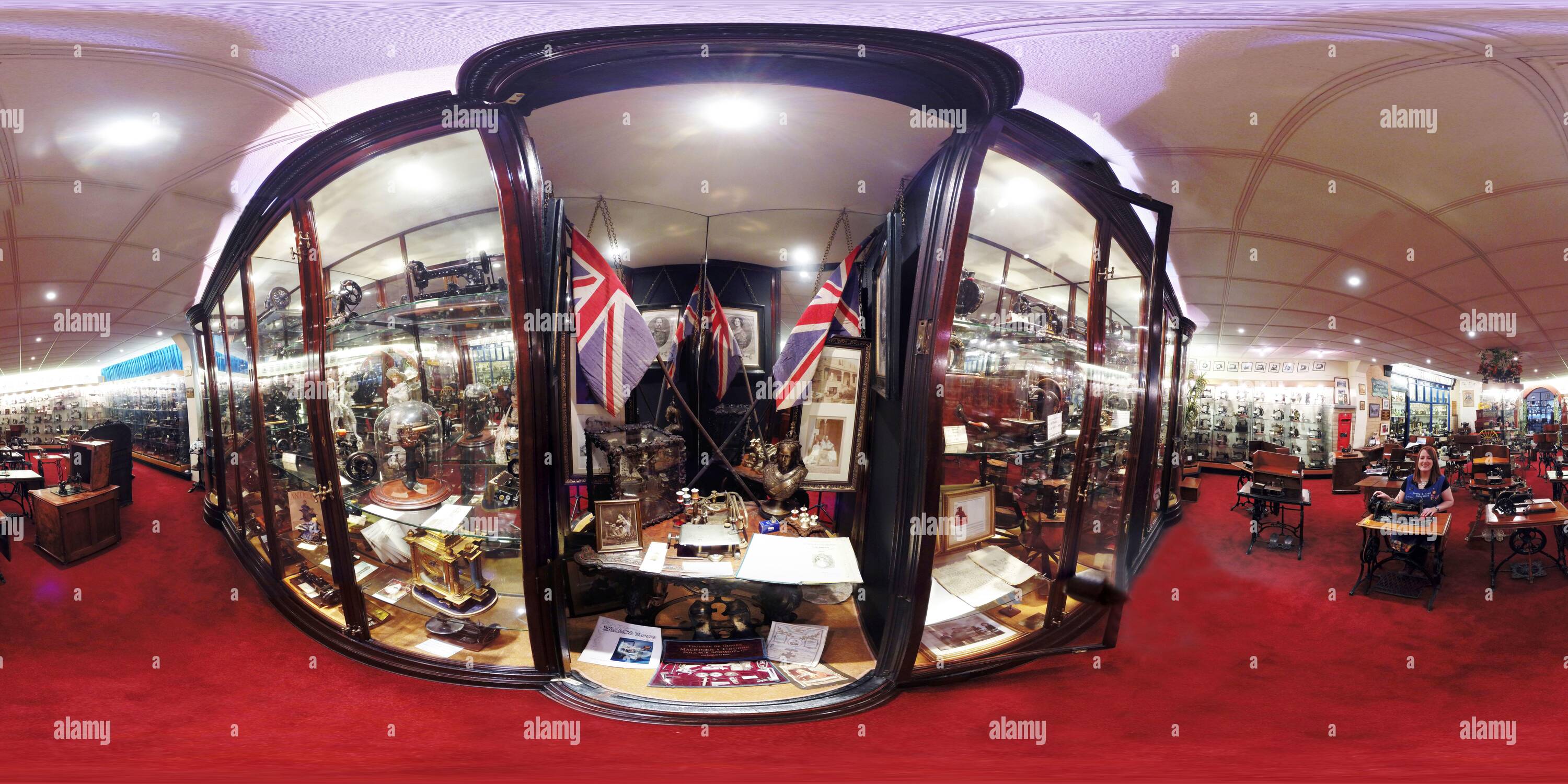 360° view of THE LONDON SEWING MUSEUM IN BALHAM, LONDON. PICTURE
