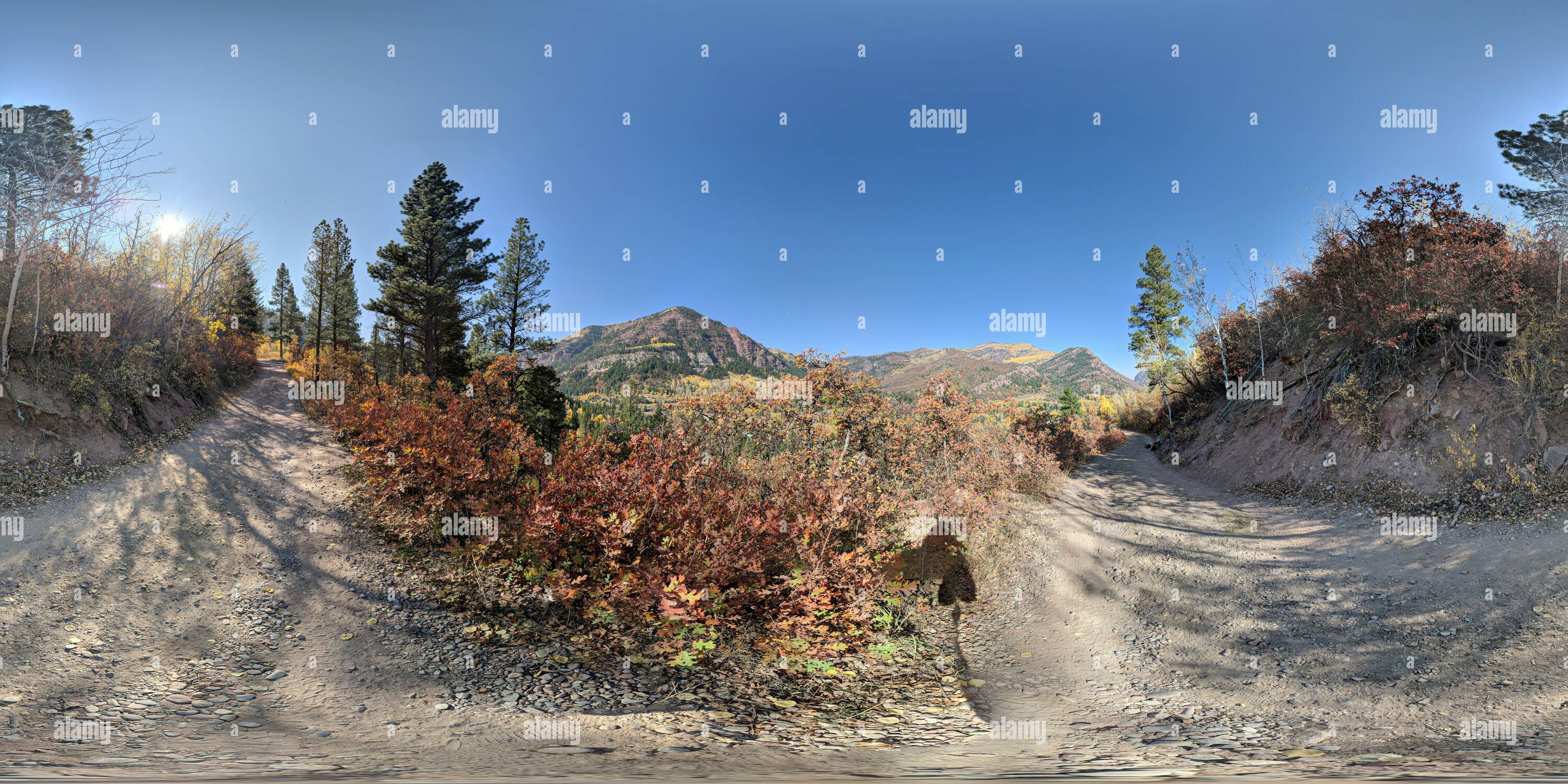 360° view of Redstone, Colorado East Creek Trail 2 Alamy