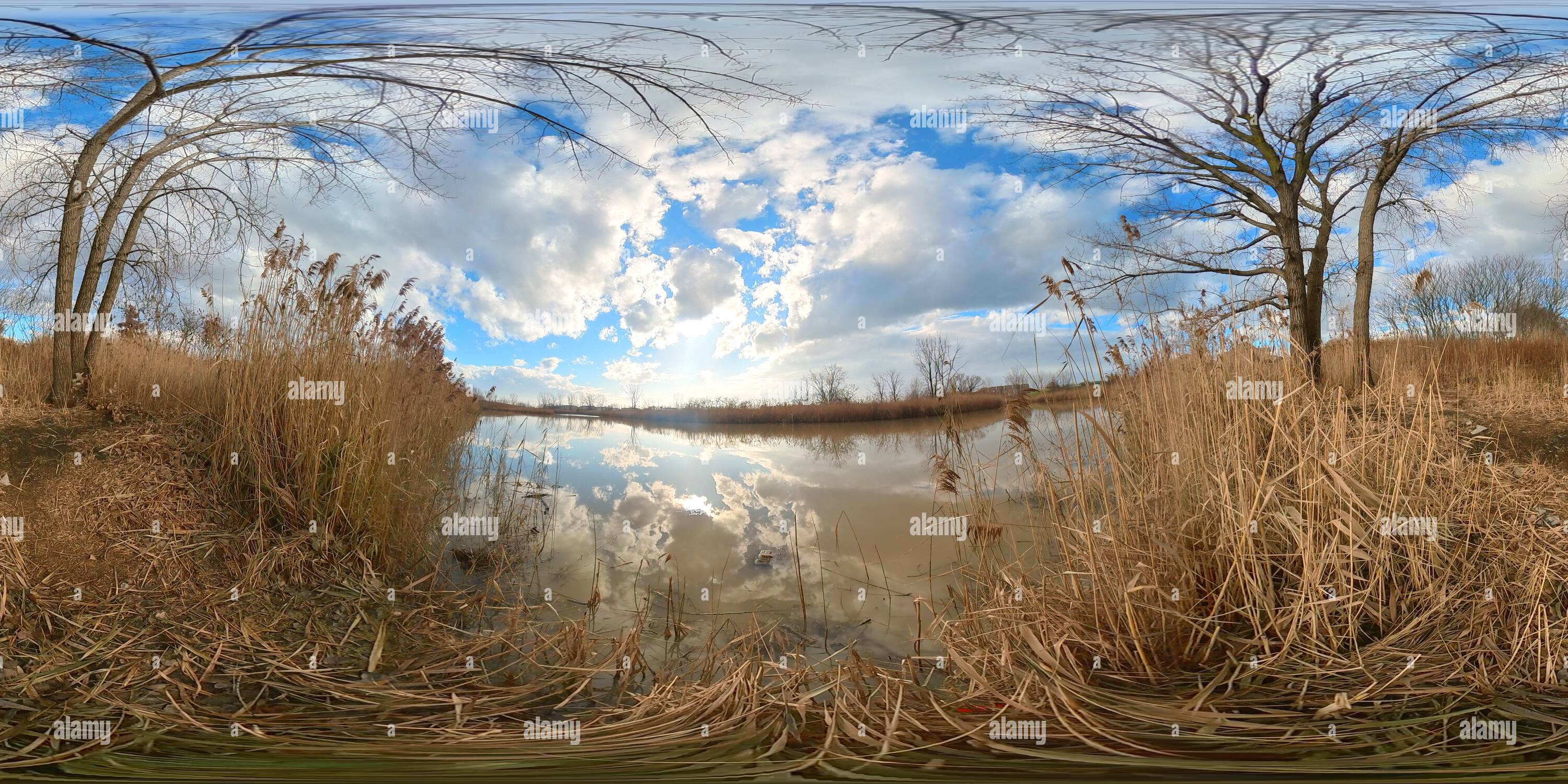 Three Rivers Radison 360° view of A view from the river bank of Park Radisson access to St ...