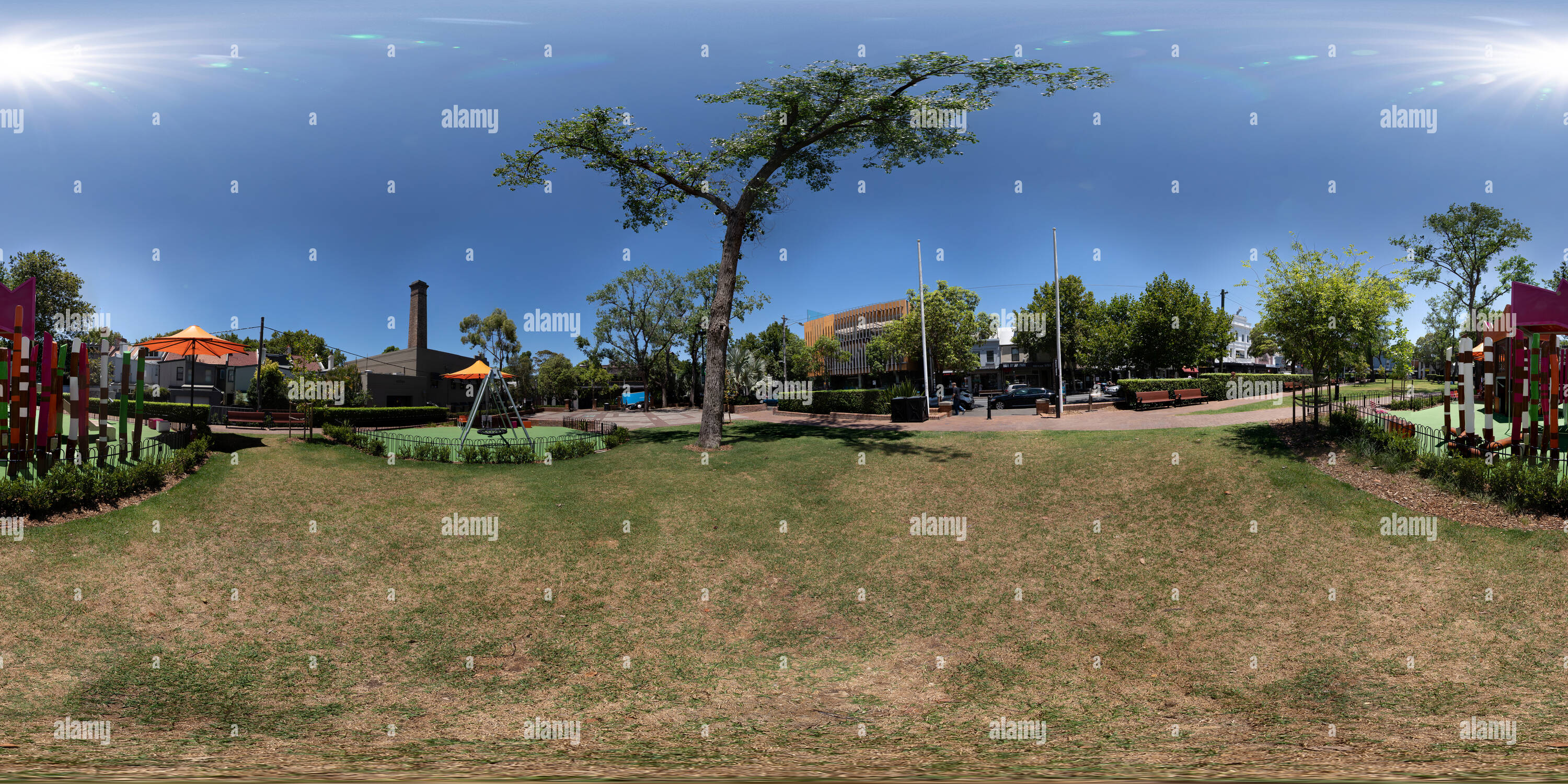 360° view of Shannon Reserve, Surry Hills - Alamy