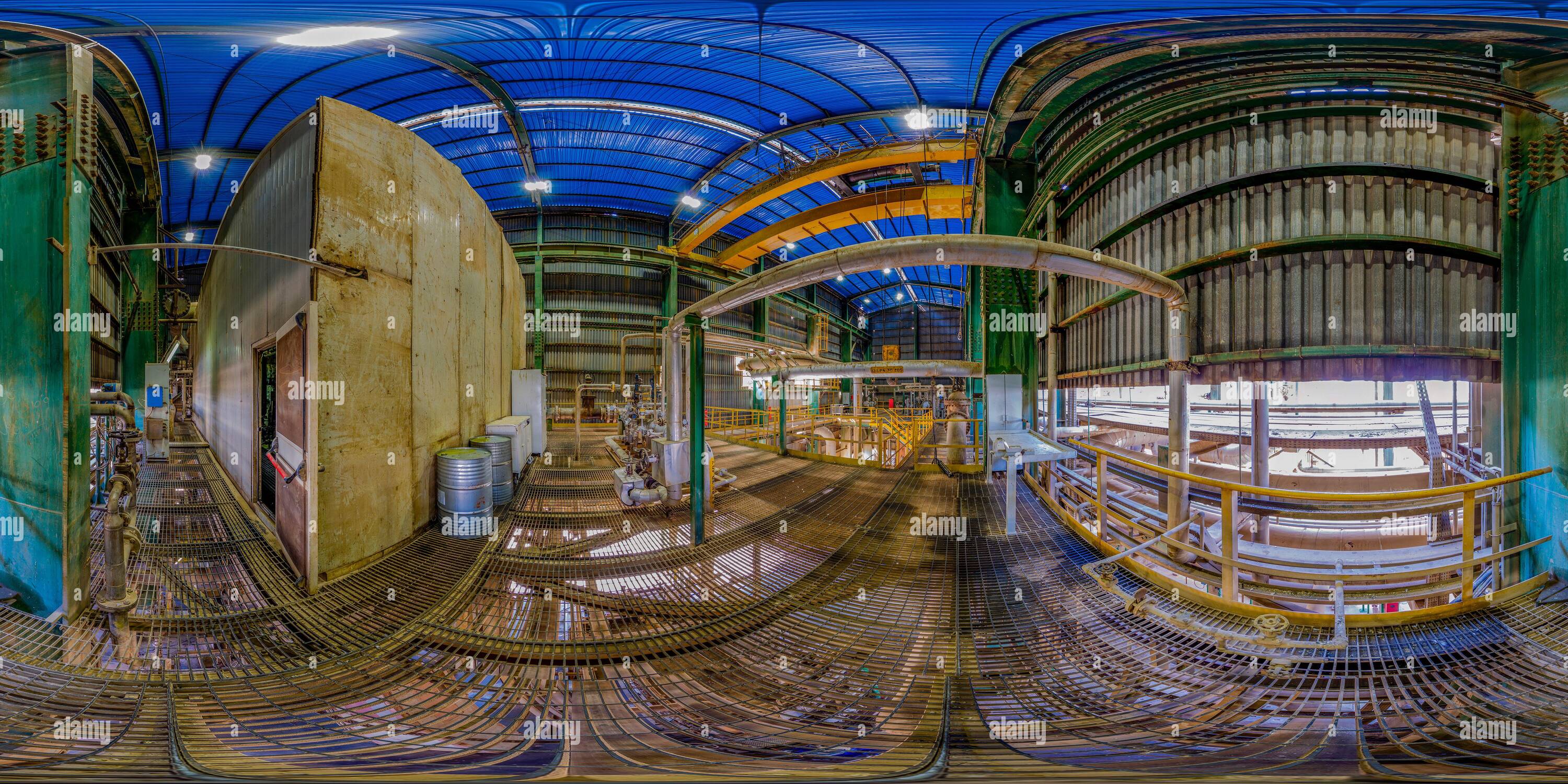 360° view of petrochemical industry Alamy