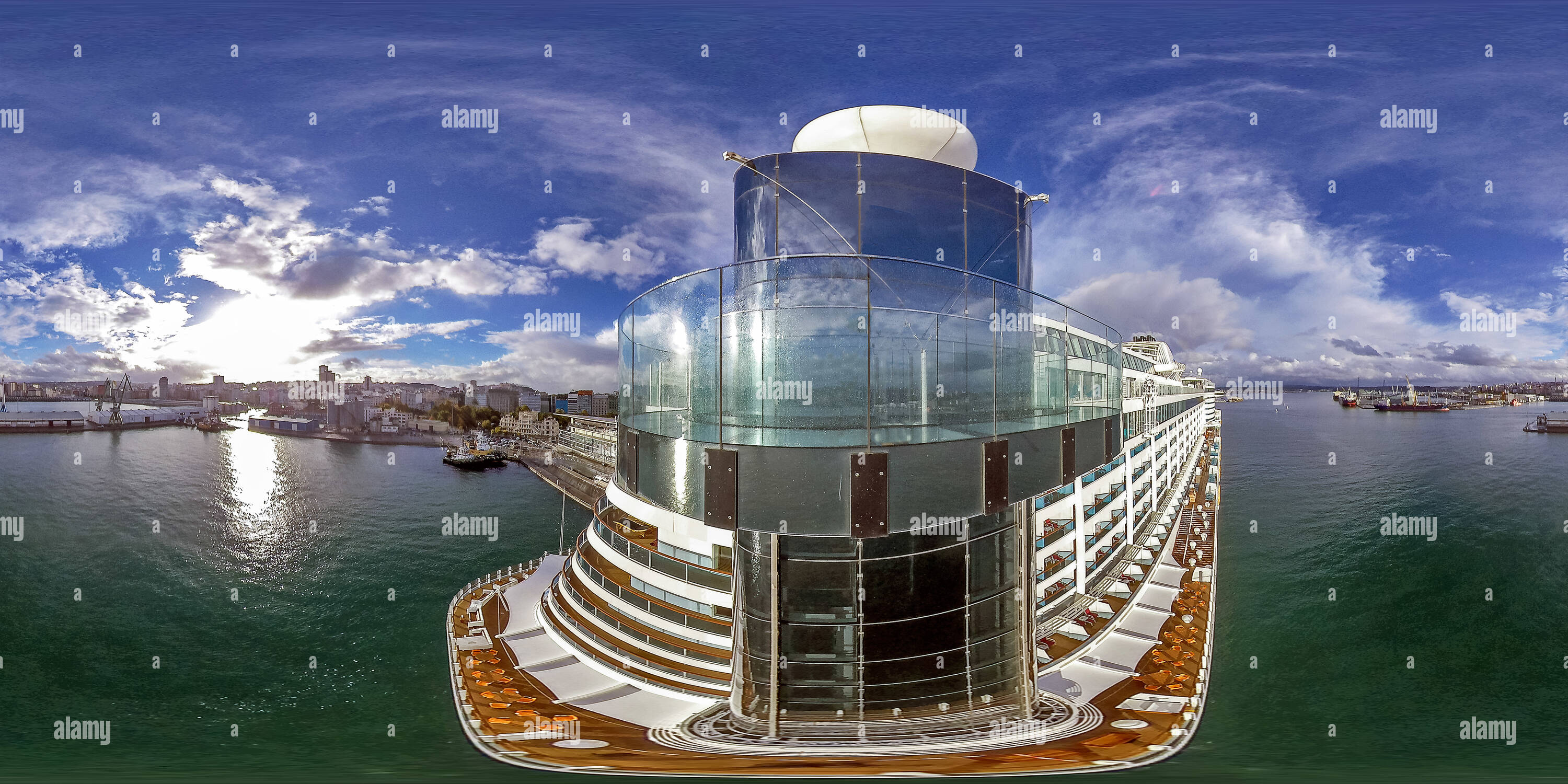 cruise ship 360 view