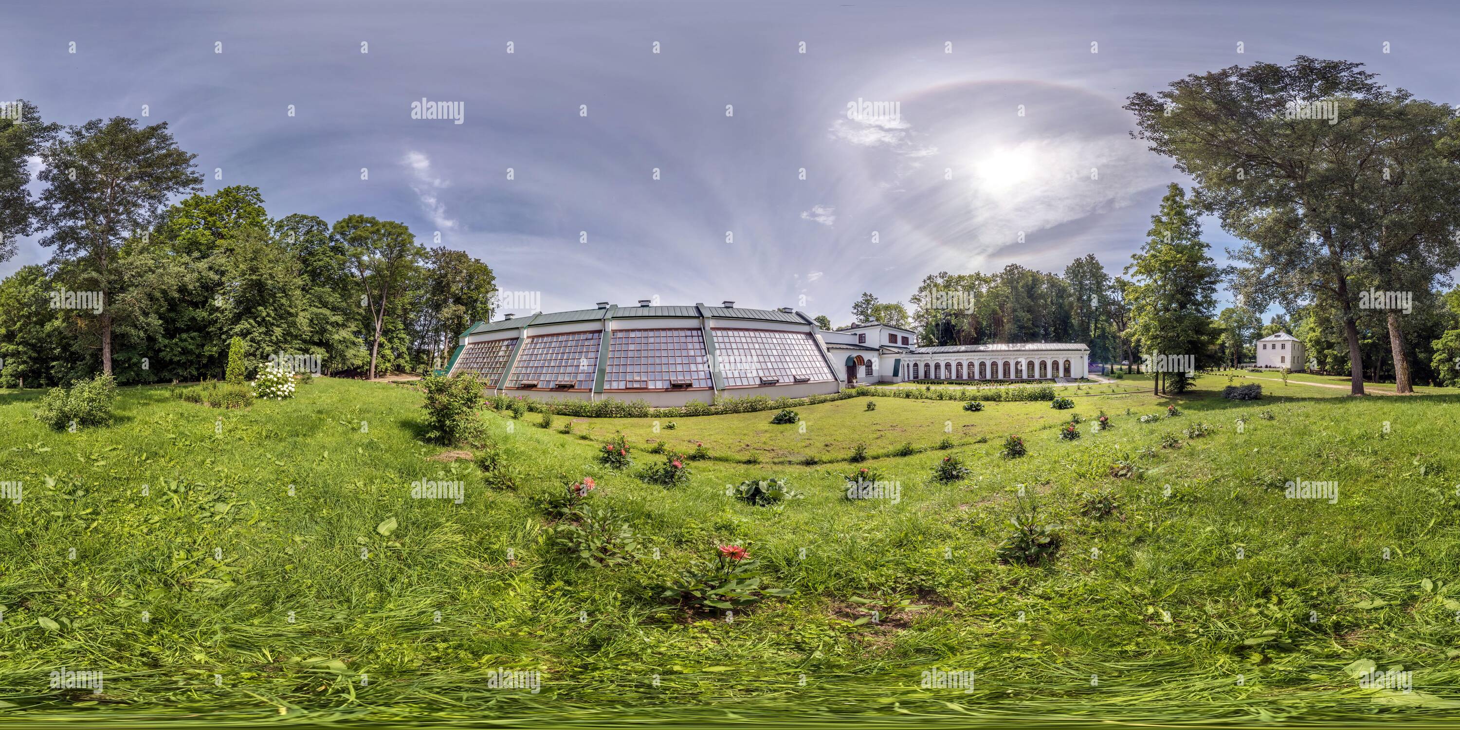 360° View Of GRODNO, BELARUS - JULY 2020: Full Seamless Spherical Hdri ...