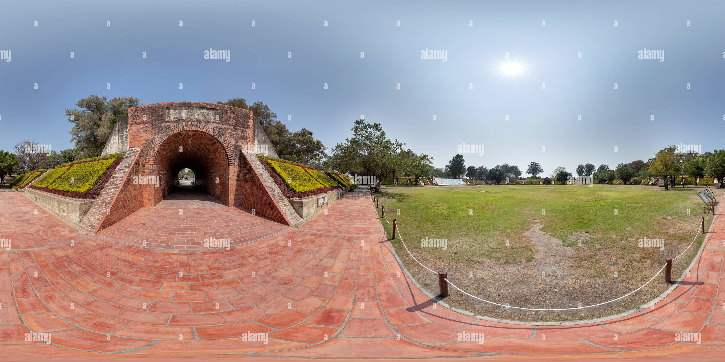 360° view of Tainan - Eternal Golden Castle -3 - Taiwan -2013 - Alamy