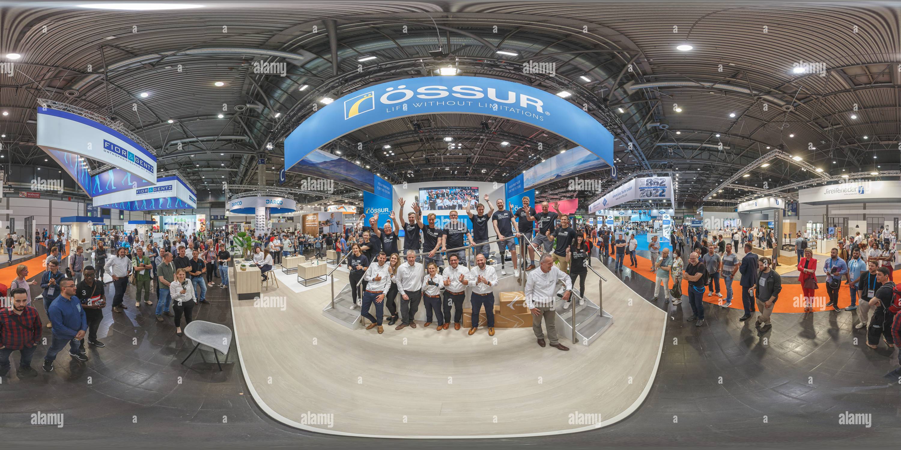 360 degree panoramic view of Ossur At Otworld2022