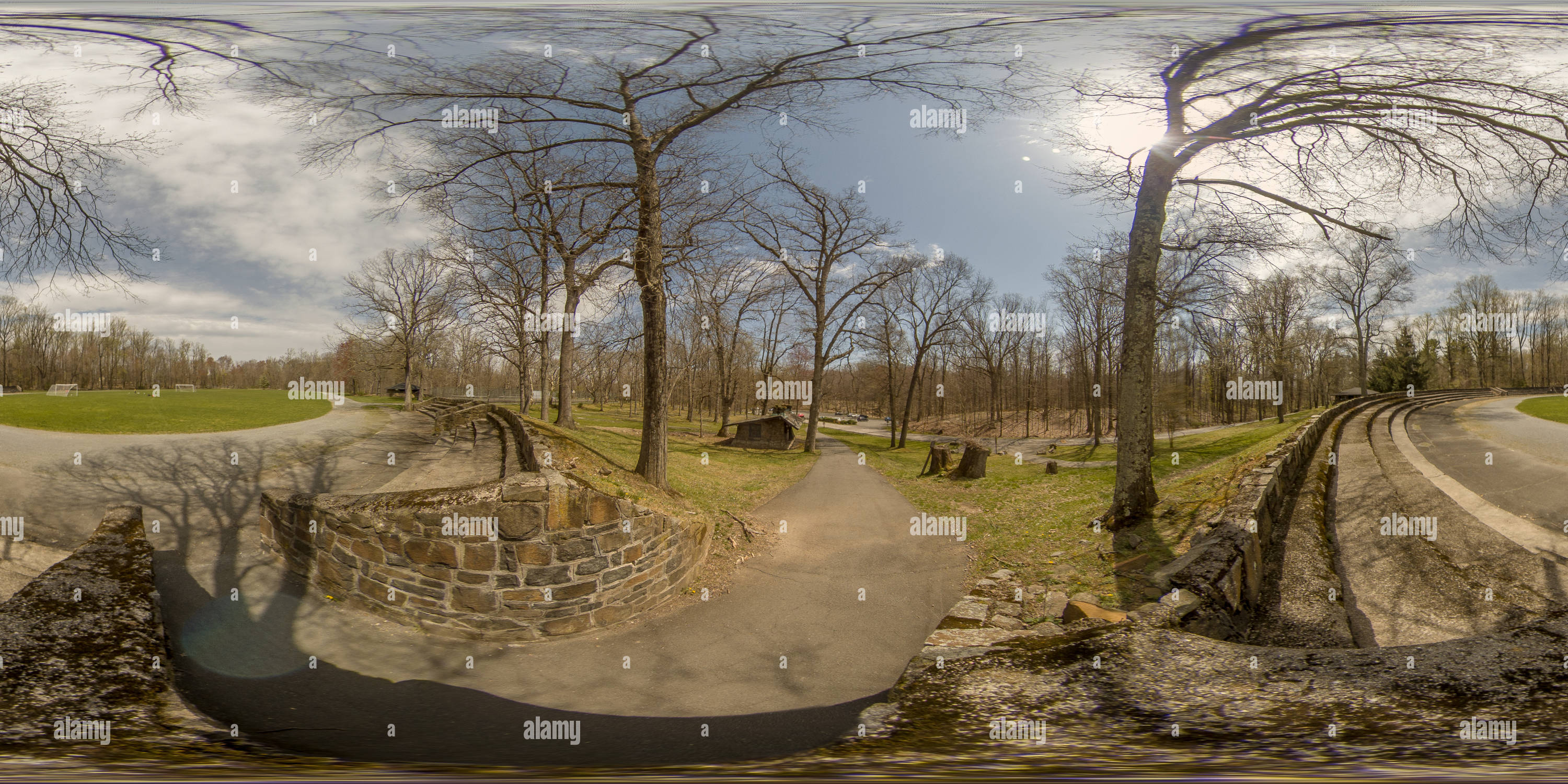 360° view of Tallman Mountain State Park Stadium Alamy