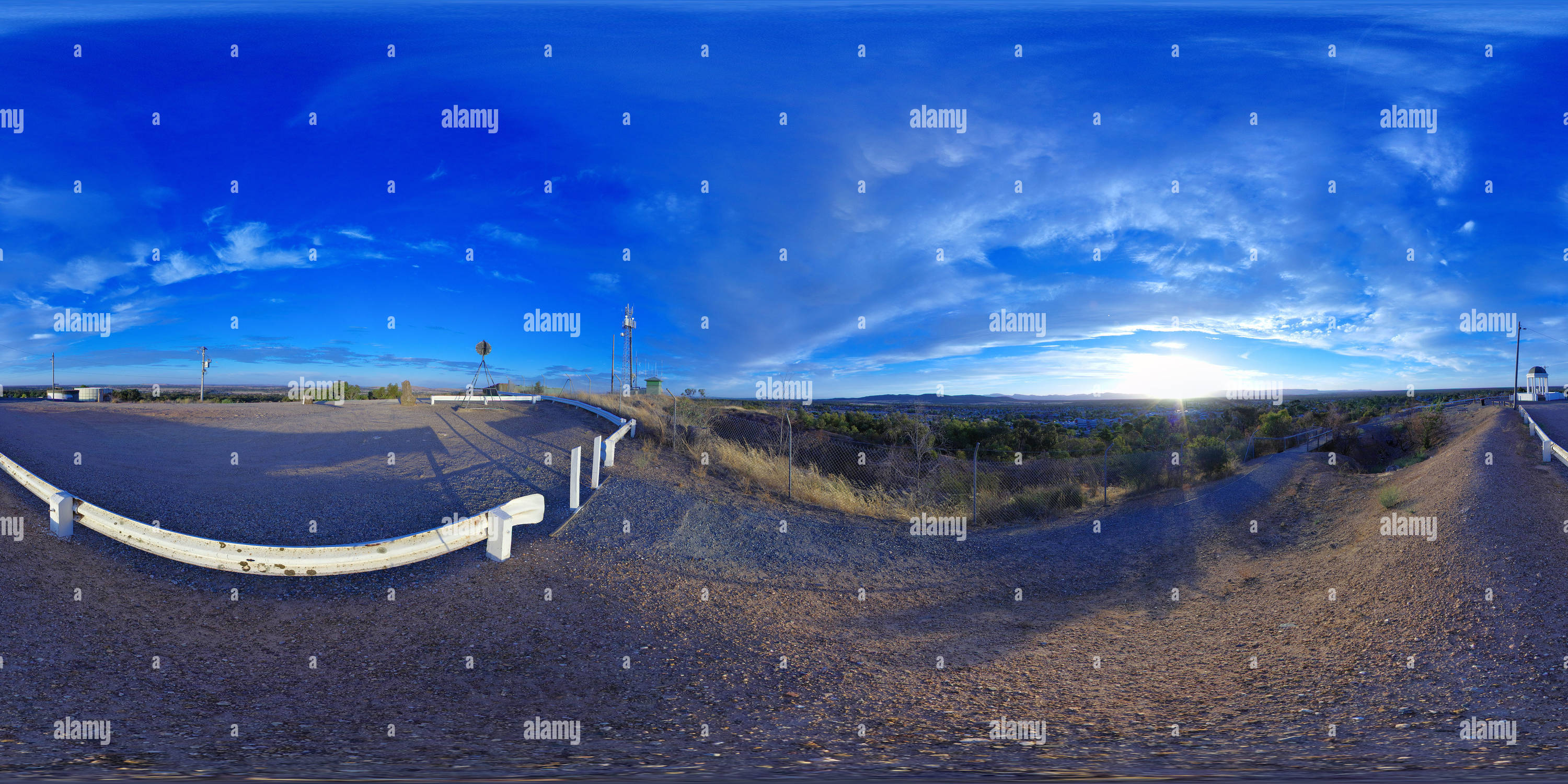 360° view of View from Big Hill in Stawell Alamy