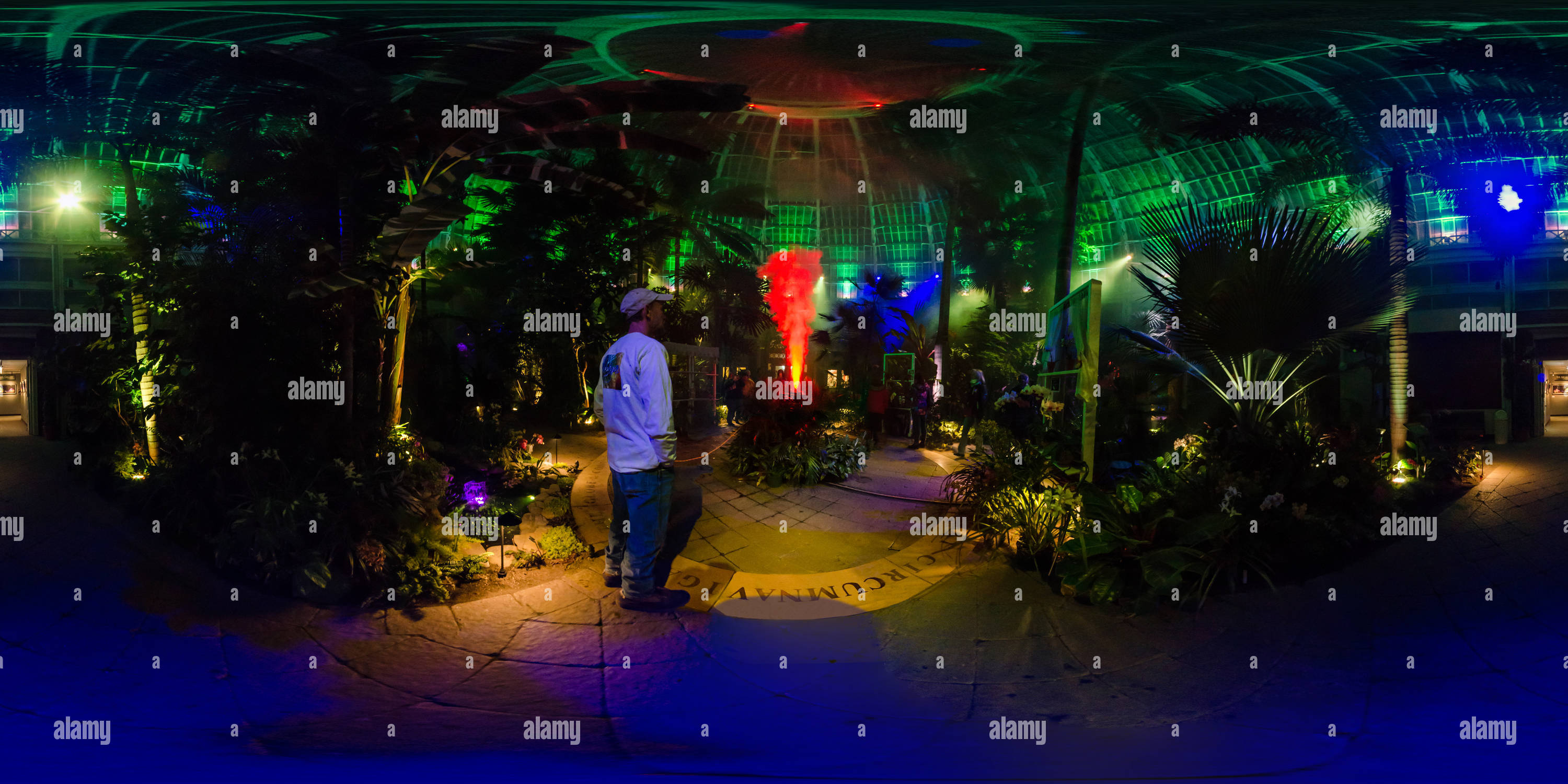 360° view of Buffalo Botanical Greenhouse Alamy