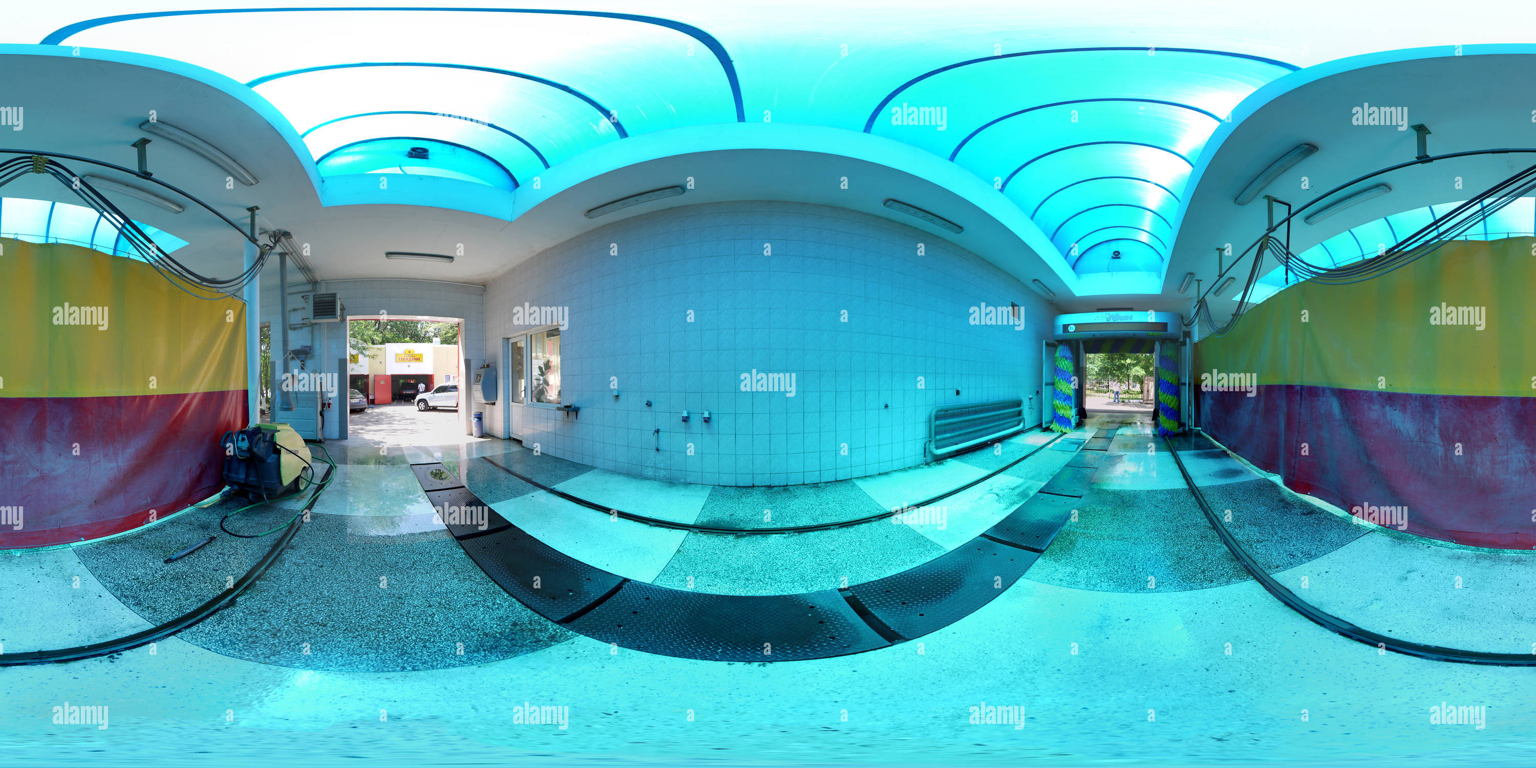 360° view of Odessa car wash 2 Alamy