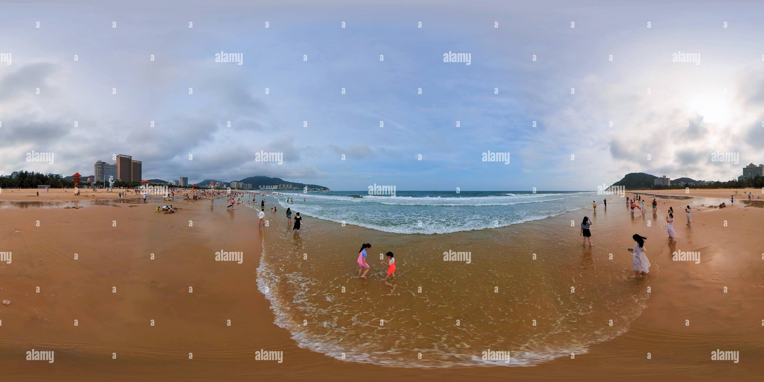 360° view of Beach 3 海滨浴场3 - Alamy