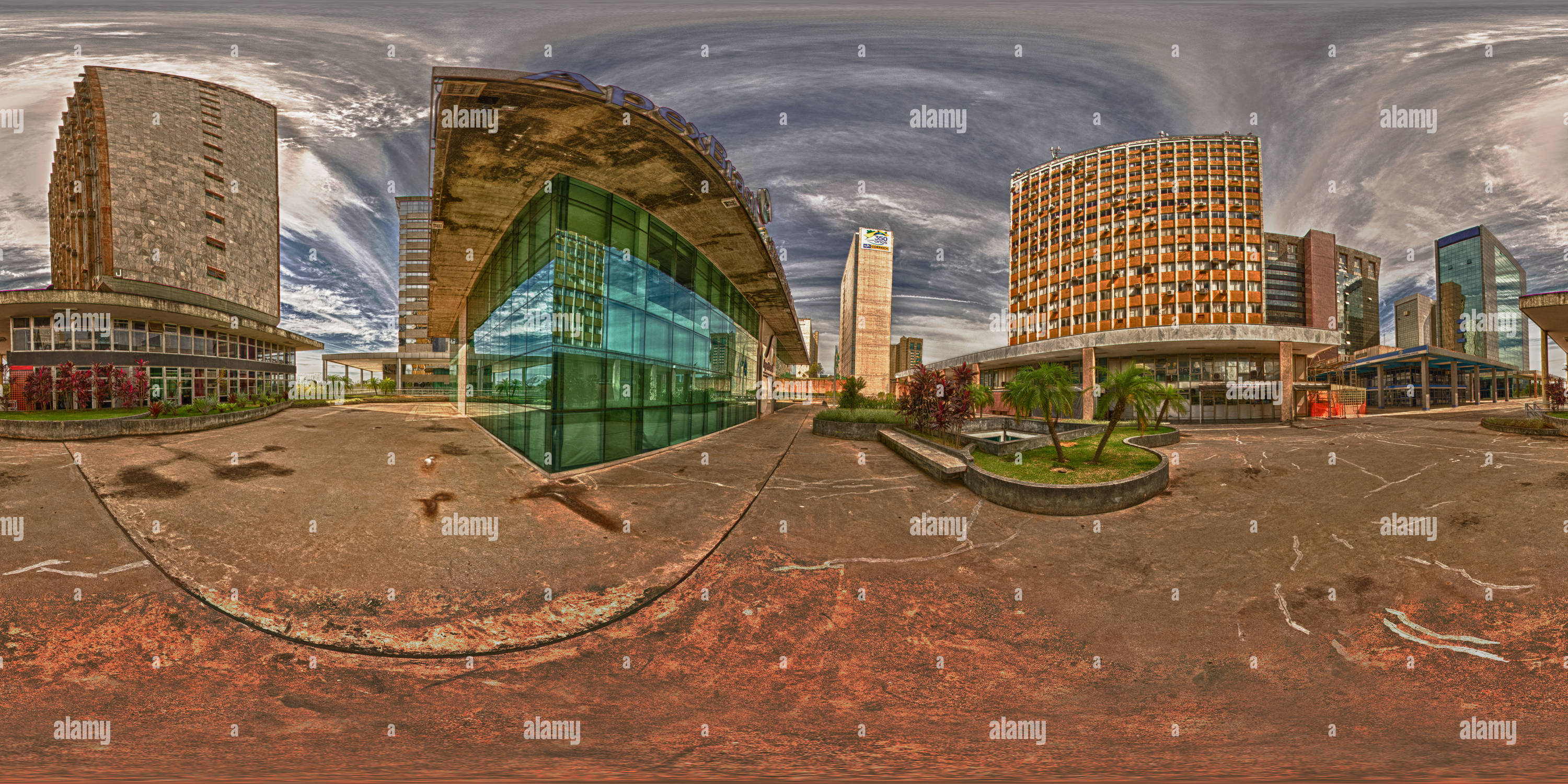 360° view of Prédios, Brasília, Asa Norte - Alamy