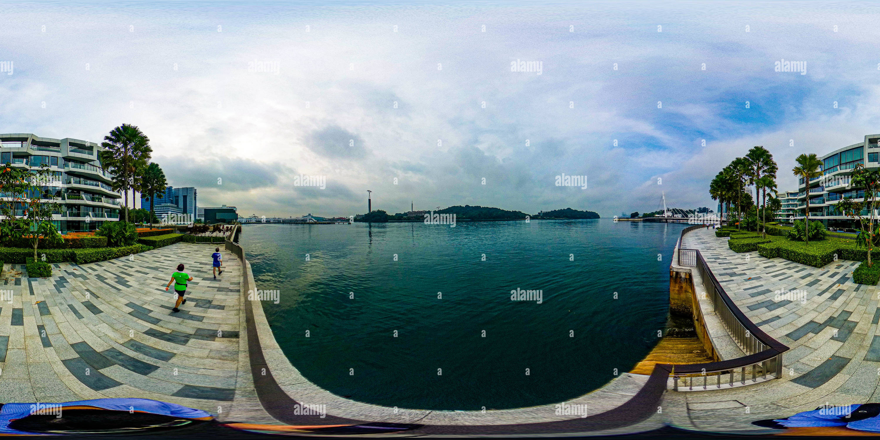 360° View Of Keppel Bay Singapore Alamy