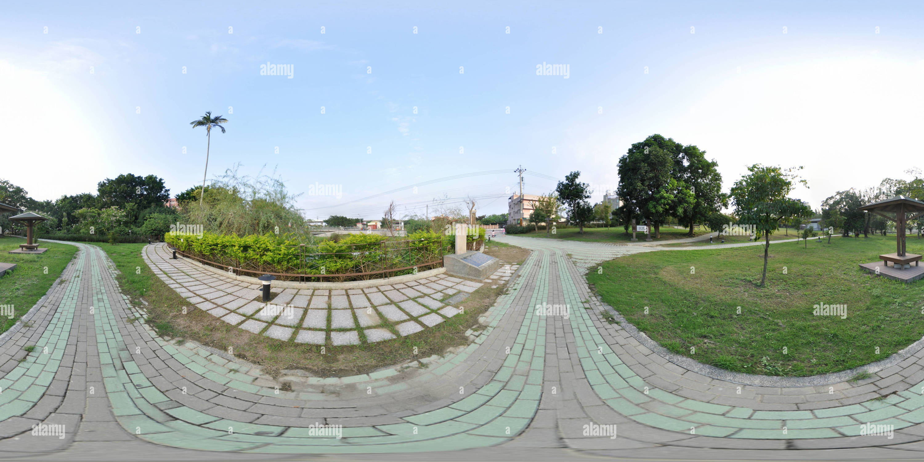 360 degree panoramic view of Madou Ancient Port Cultural Park