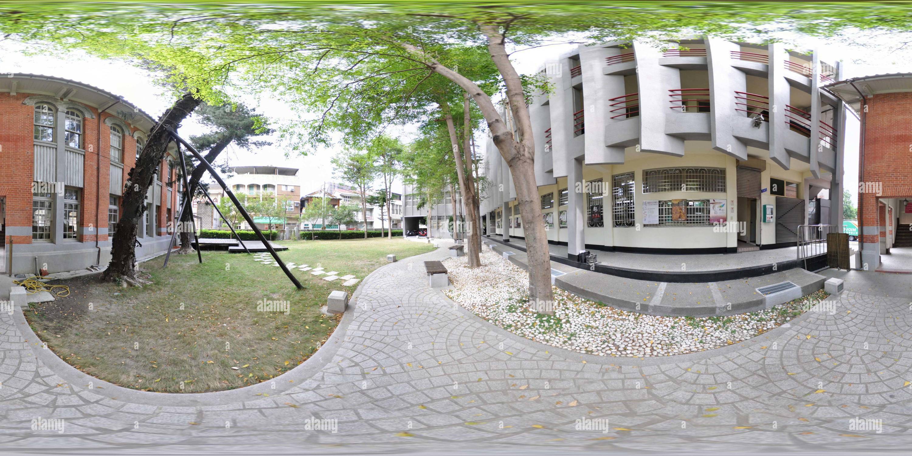 360 degree panoramic view of Old Tainan Forest Office