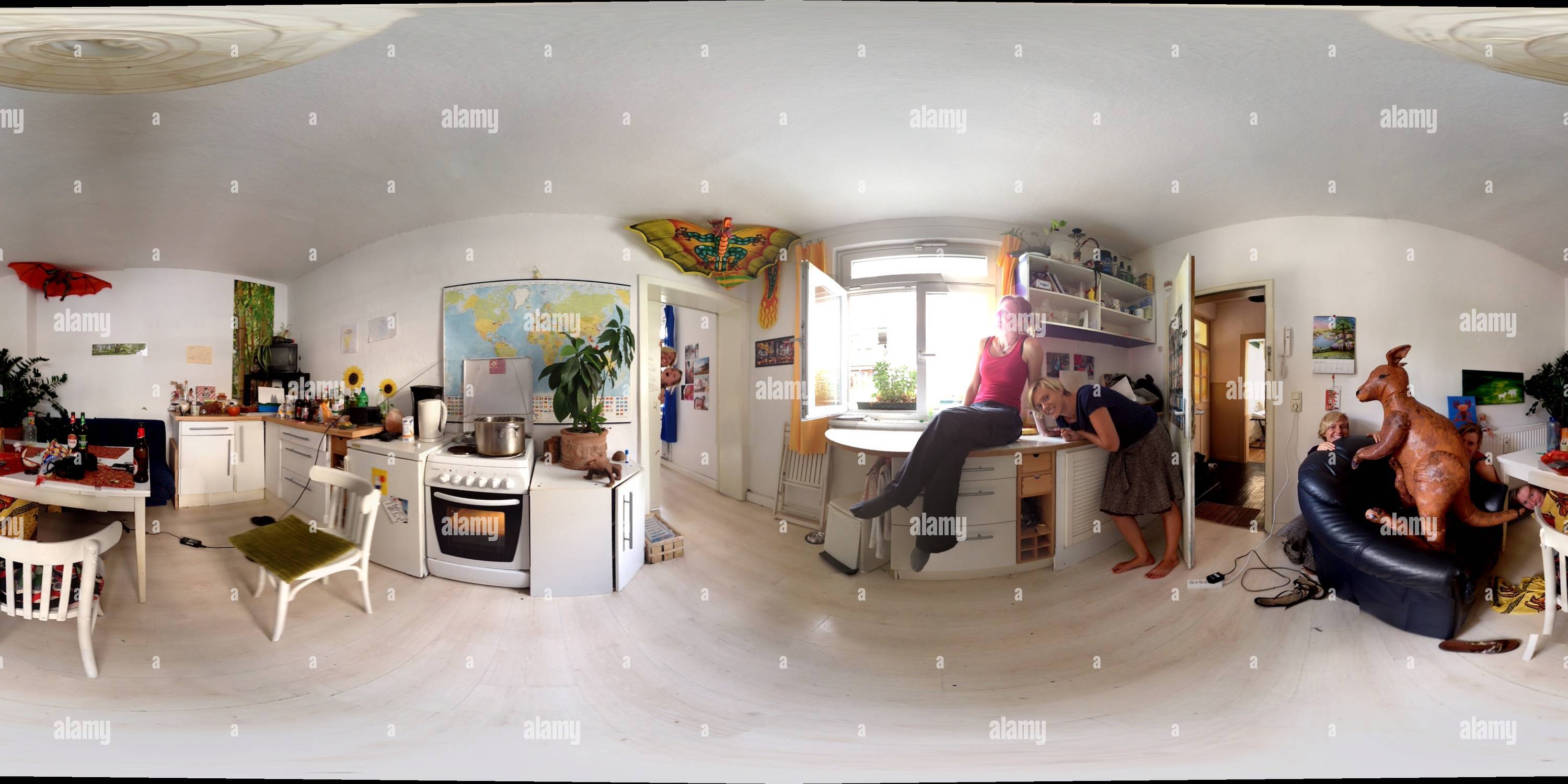 360 degree panoramic view of Carina's place