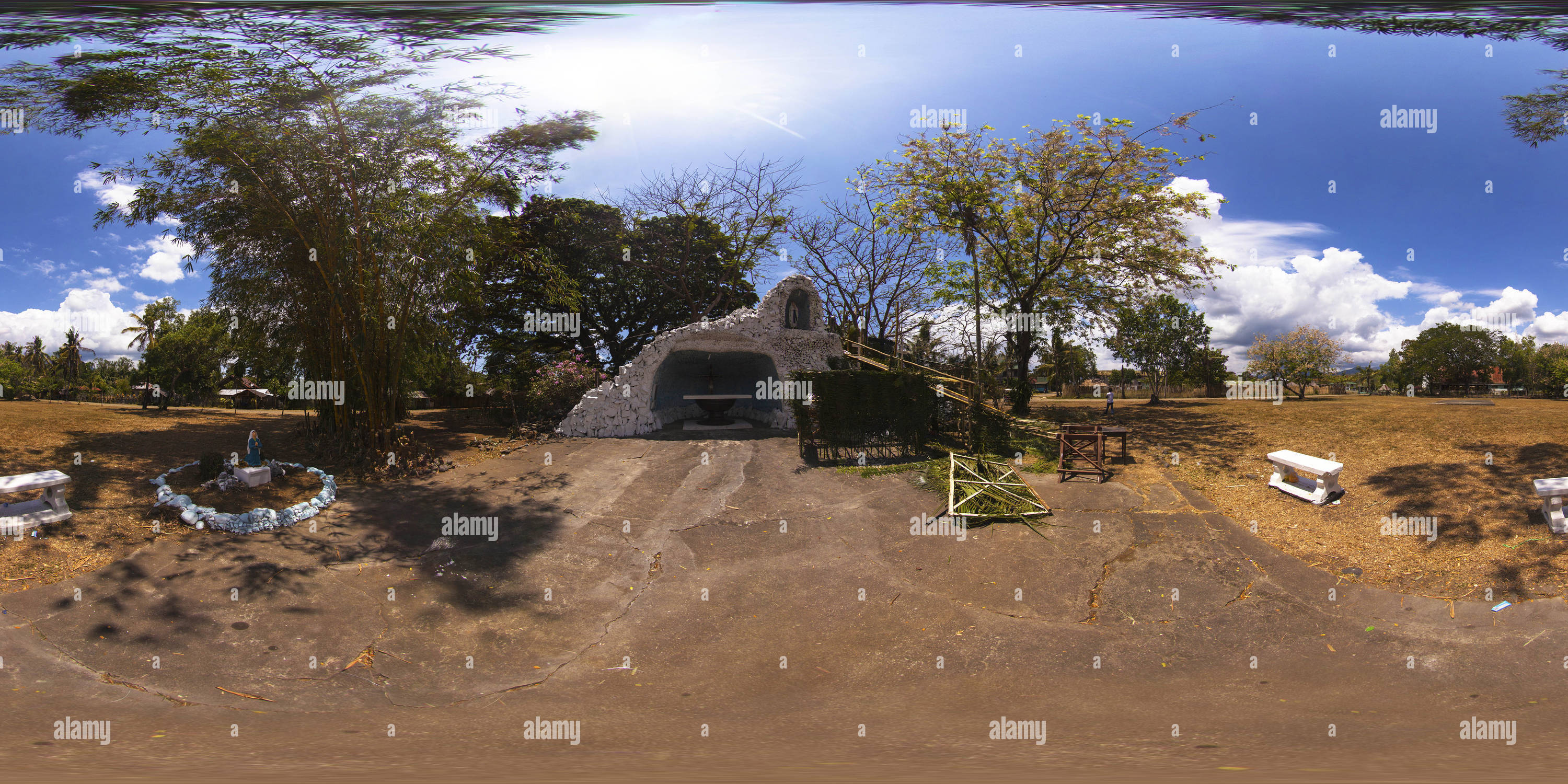 360 degree panoramic view of Little Chapel On Iwahig Compound