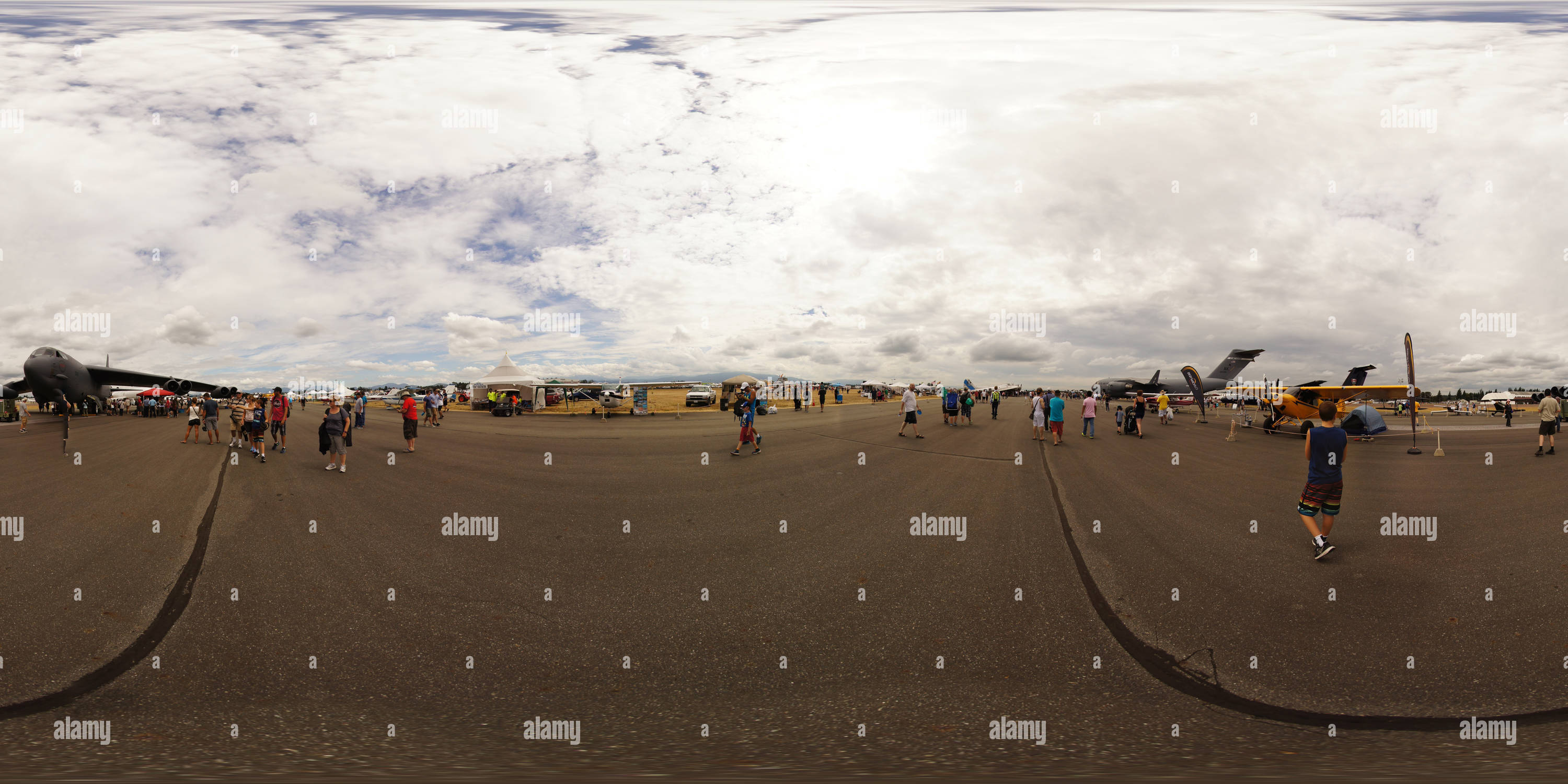 360 degree panoramic view of 2015-0808-125839 Abbotsford International Airshow阿伯茨福德航展