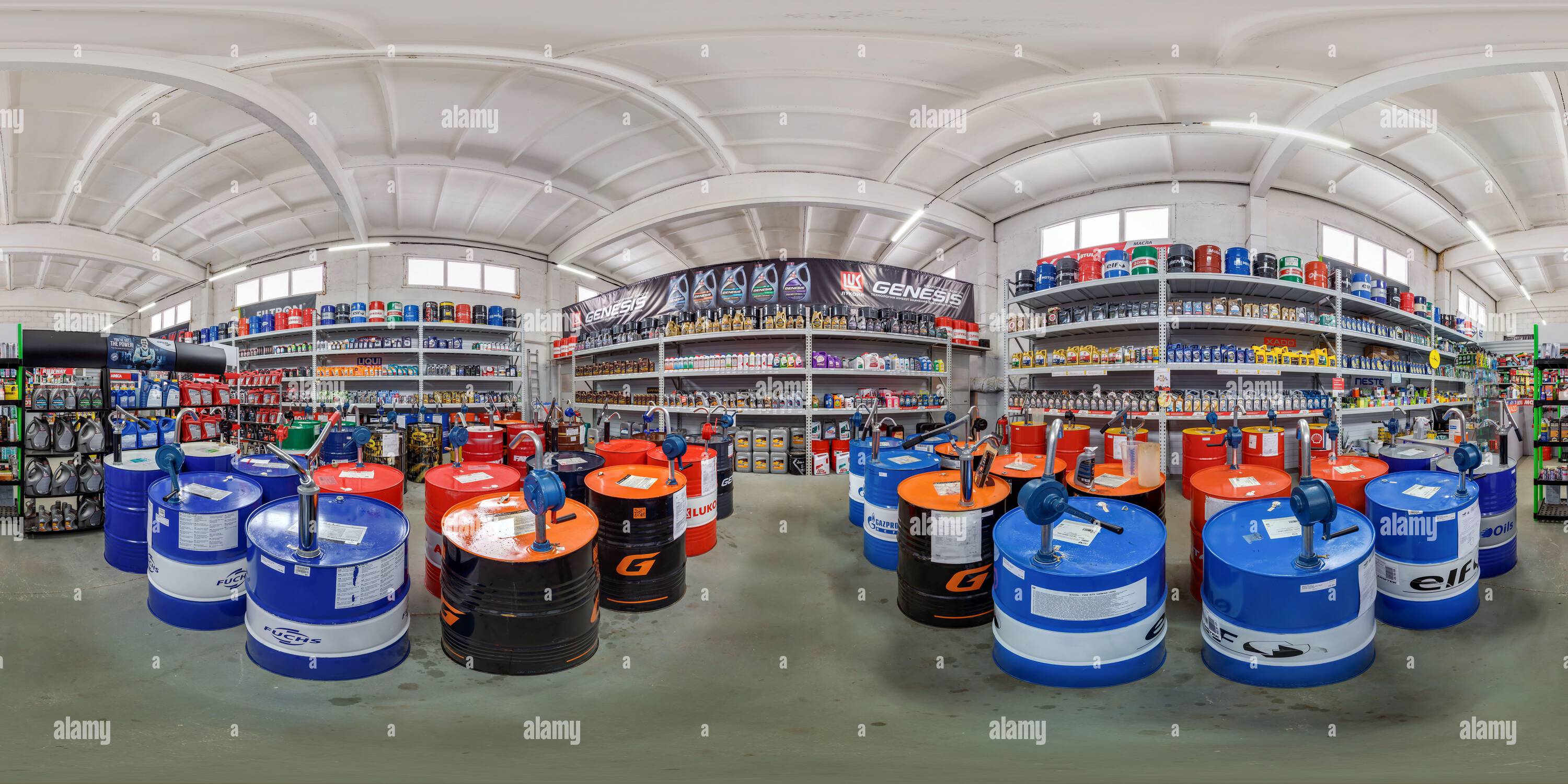 360° view of MINSK, BELARUS MAY, 2022 Full spherical seamless hdri