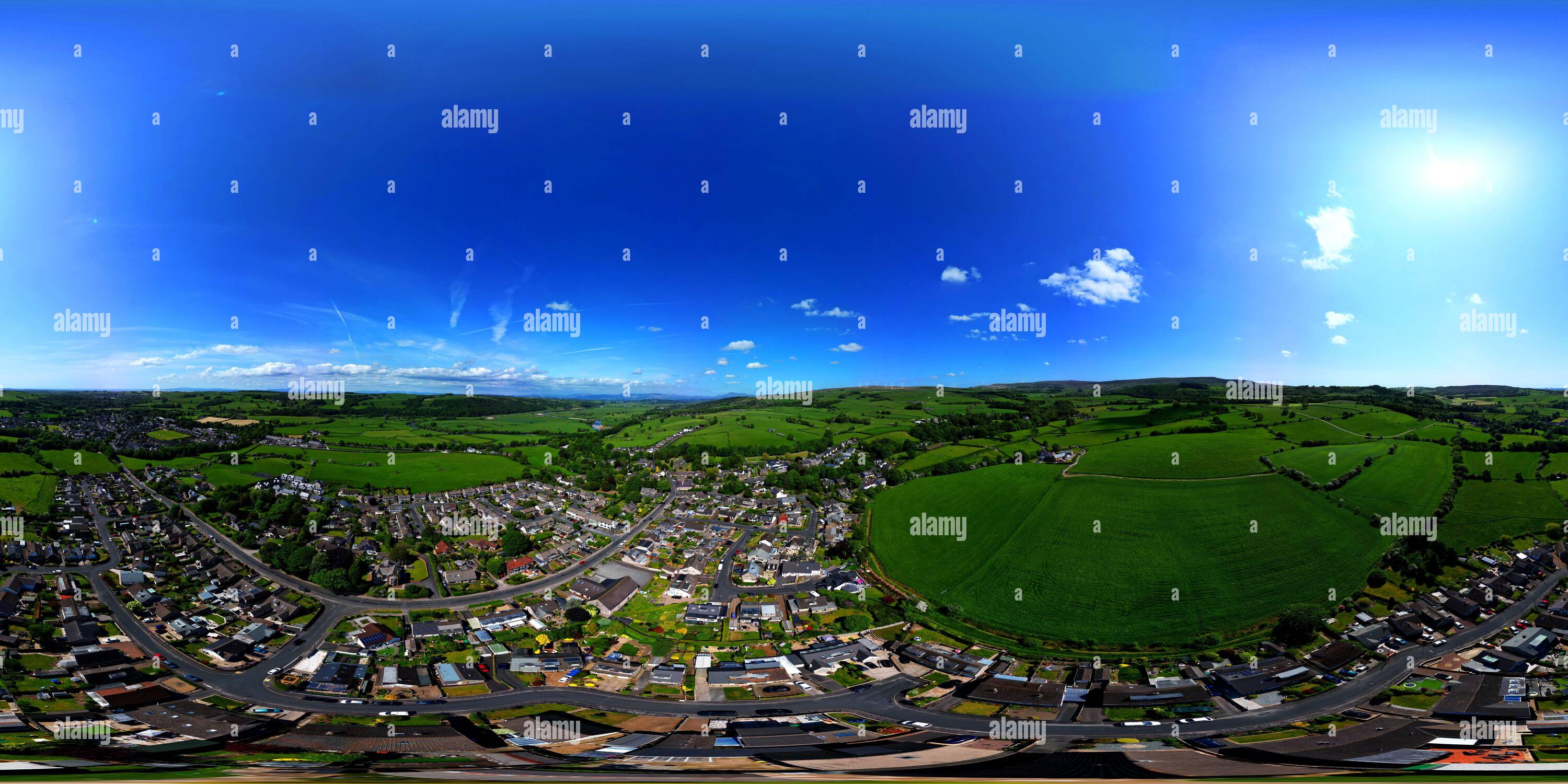 360° view of Brookhouse, Lancaster, England Alamy