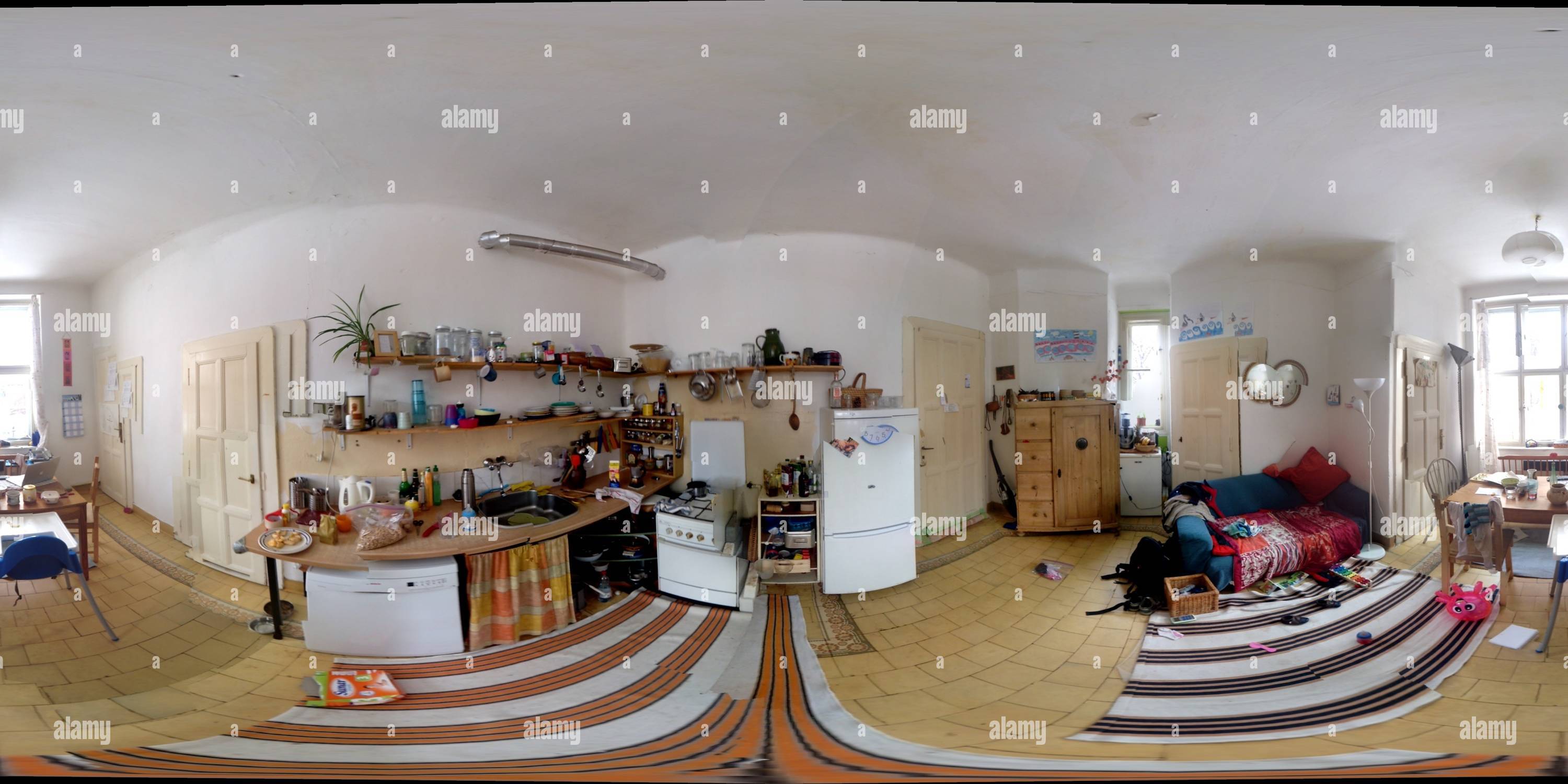 360 degree panoramic view of Photosynth kitchen test