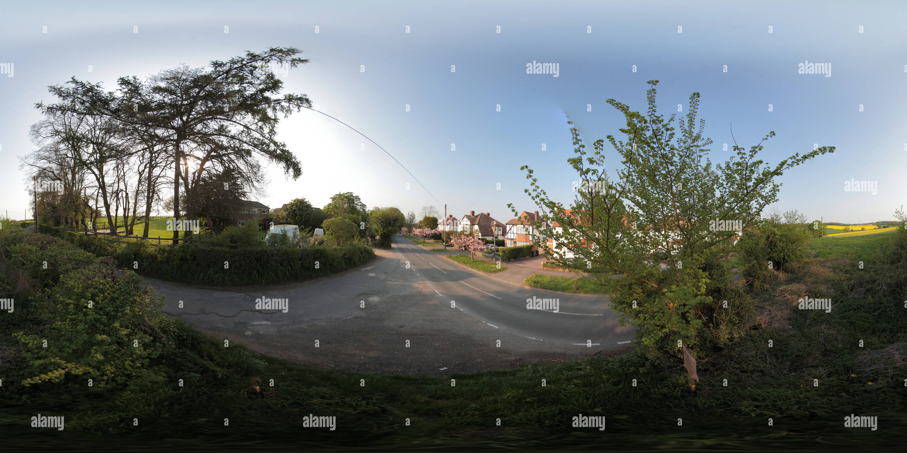 360° view of Layham Road in West Wickham Alamy