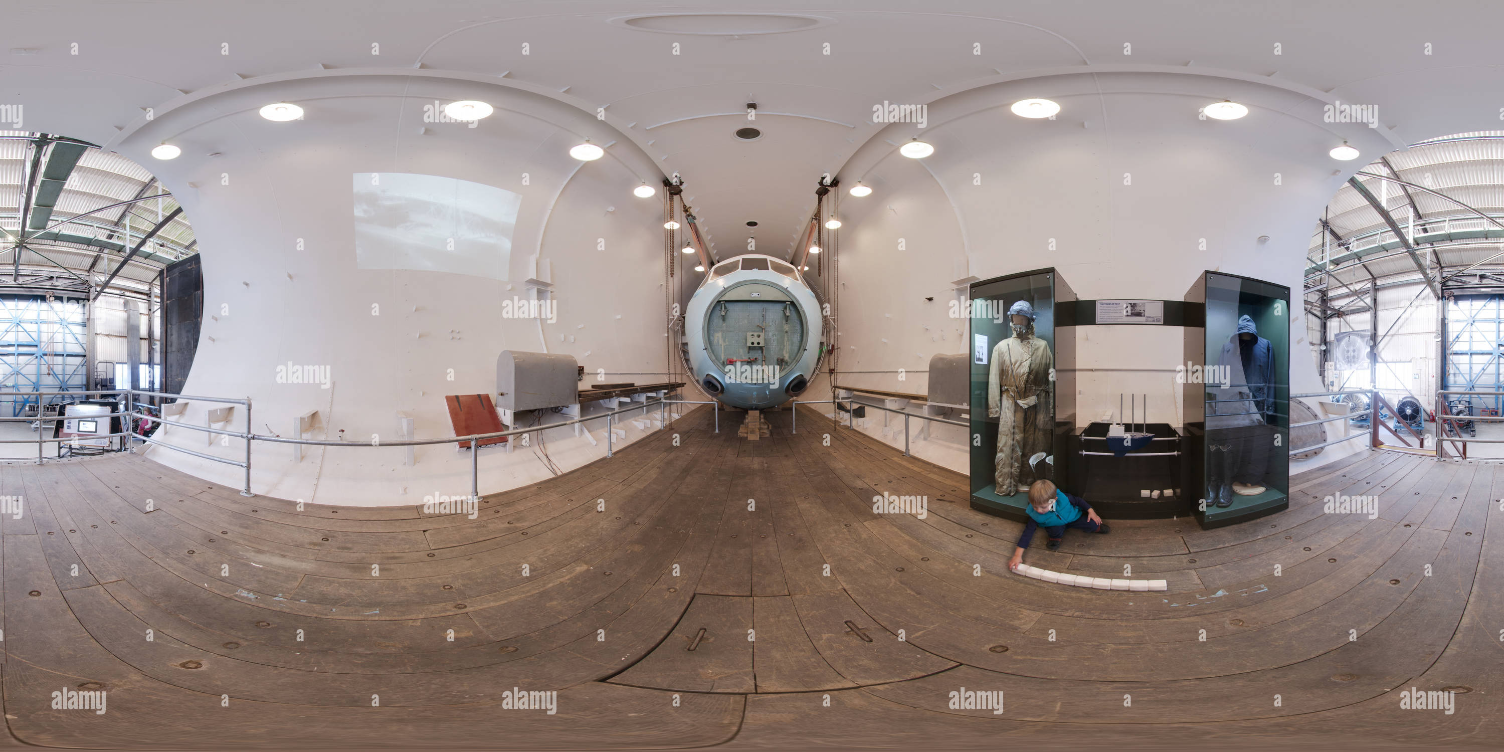 360° view of Barnes Wallis Stratosphere Chamber - Alamy