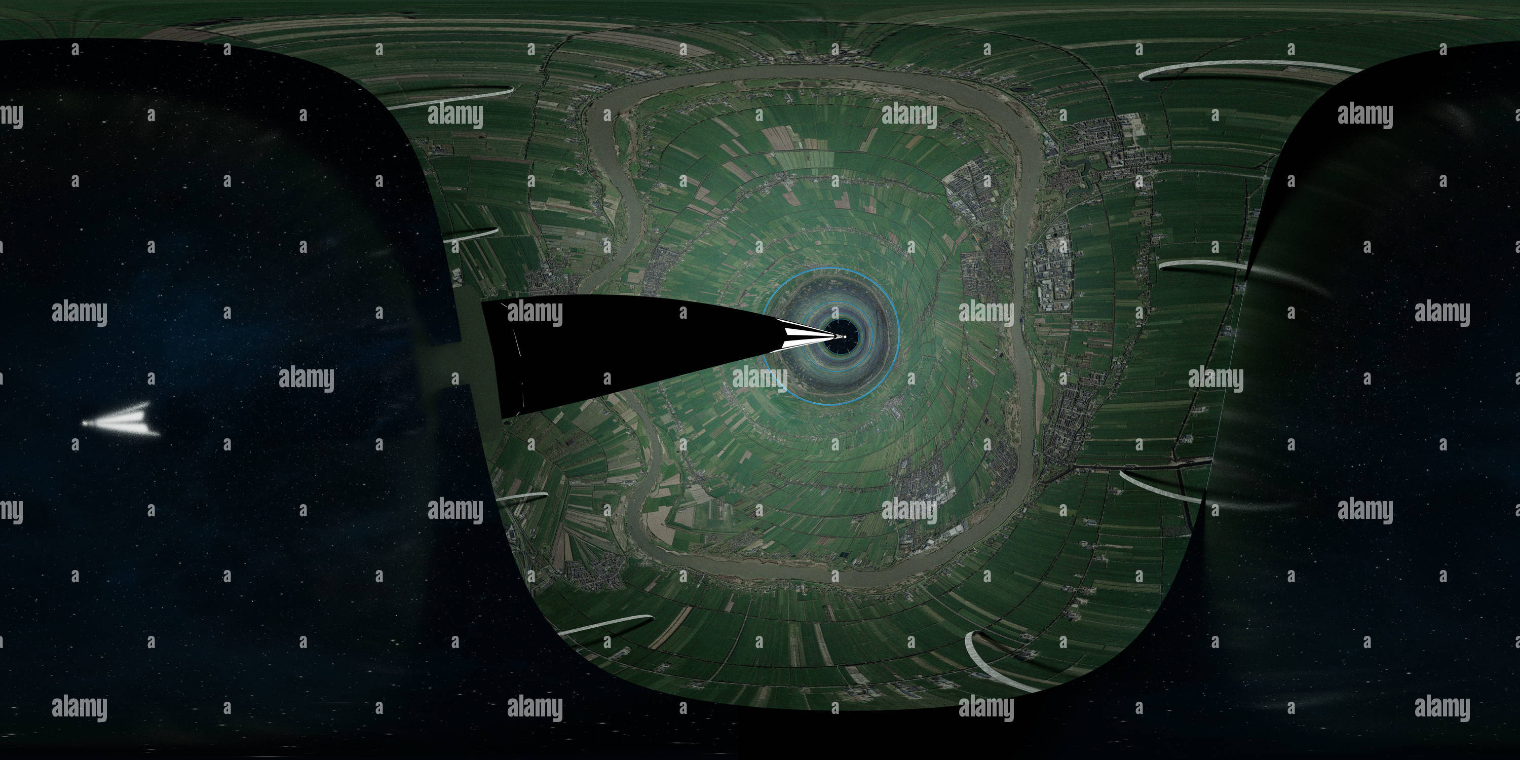 360° view of O'Neill Cylinder (360 Composite Alamy