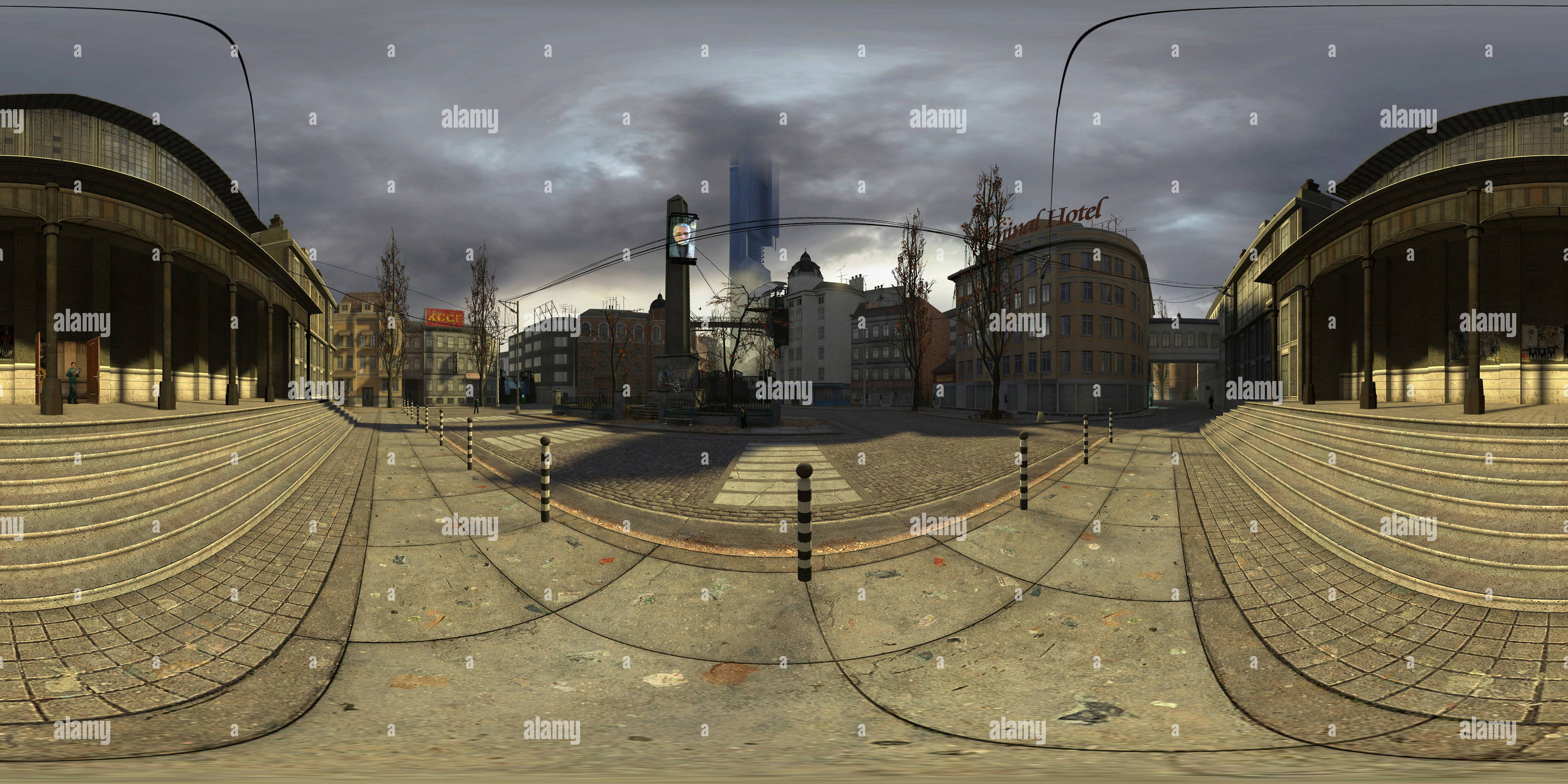 Trainstation panorama hi-res stock photography and images - Alamy