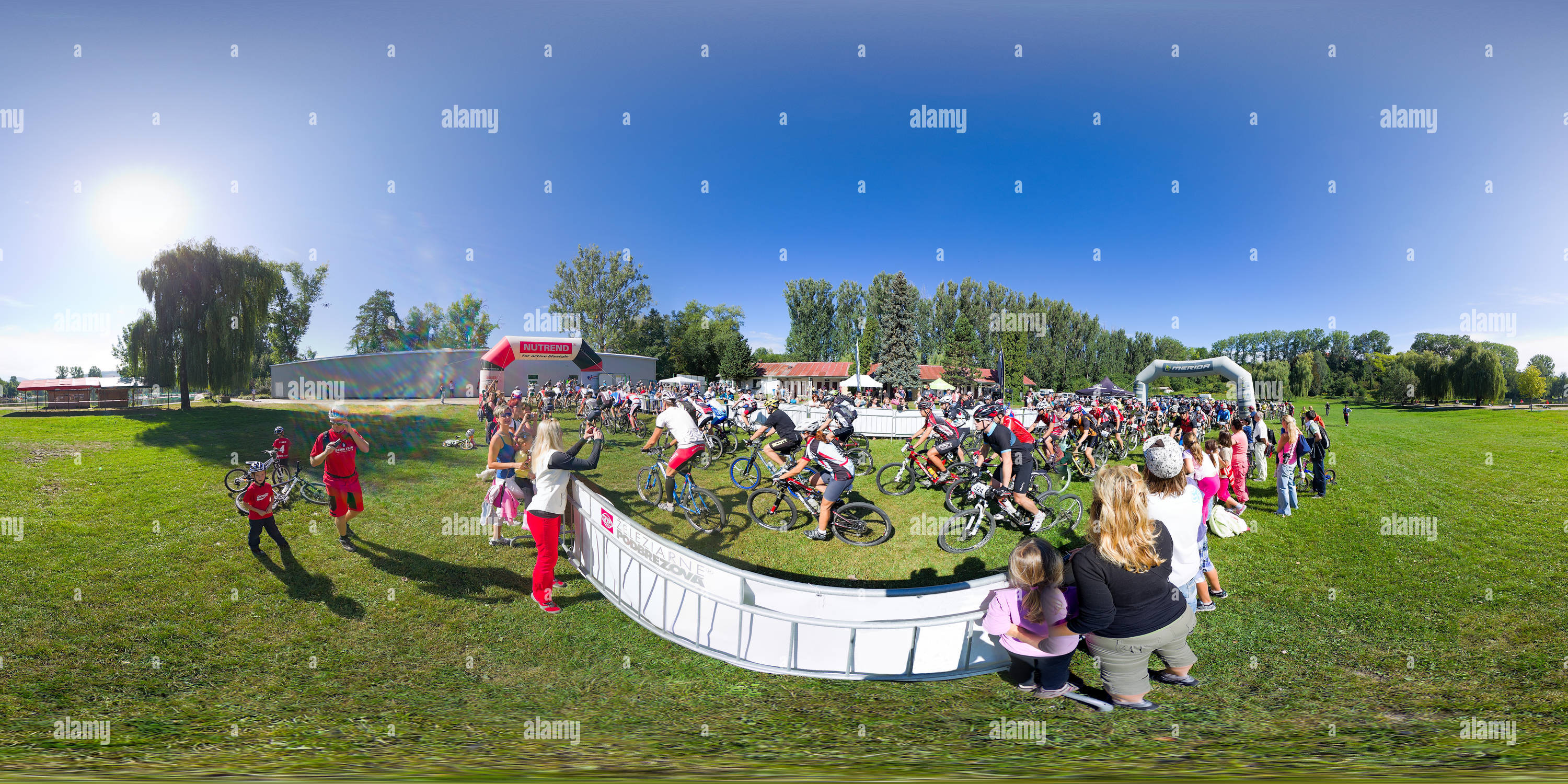 360 degree panoramic view of Cyklomaratón Merida /Cycling marathon Merida Banská Bystrica (SVK)