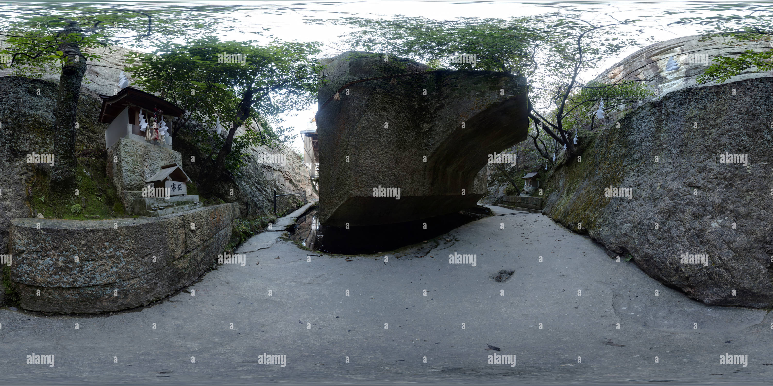 360° view of Ishi no Hoden a Mystery Object 2 - Alamy