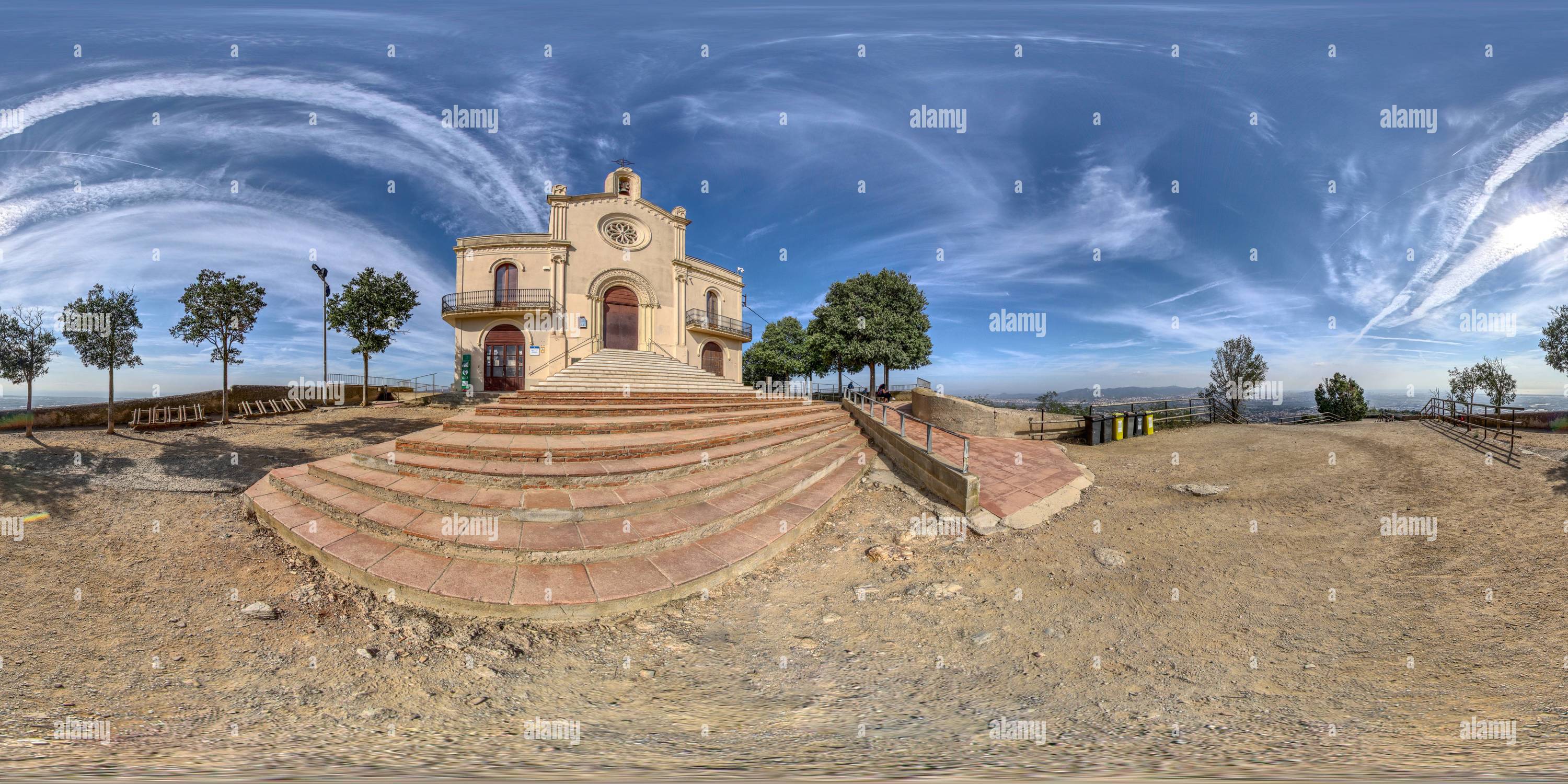 360° view of Ermita de Sant Ramón front view - Alamy