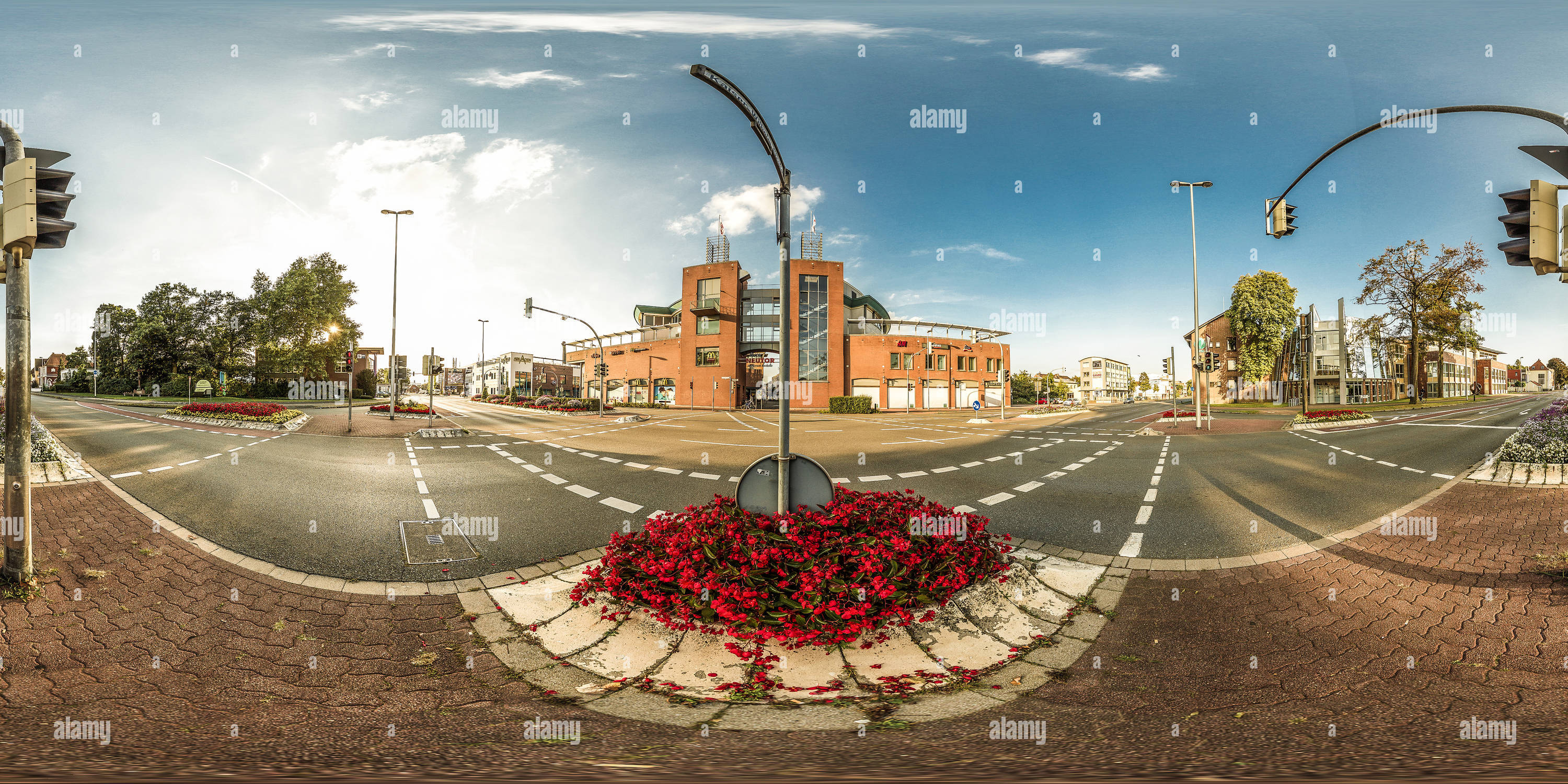 360° view of KaiserWilhelmStr in Bocholt Alamy