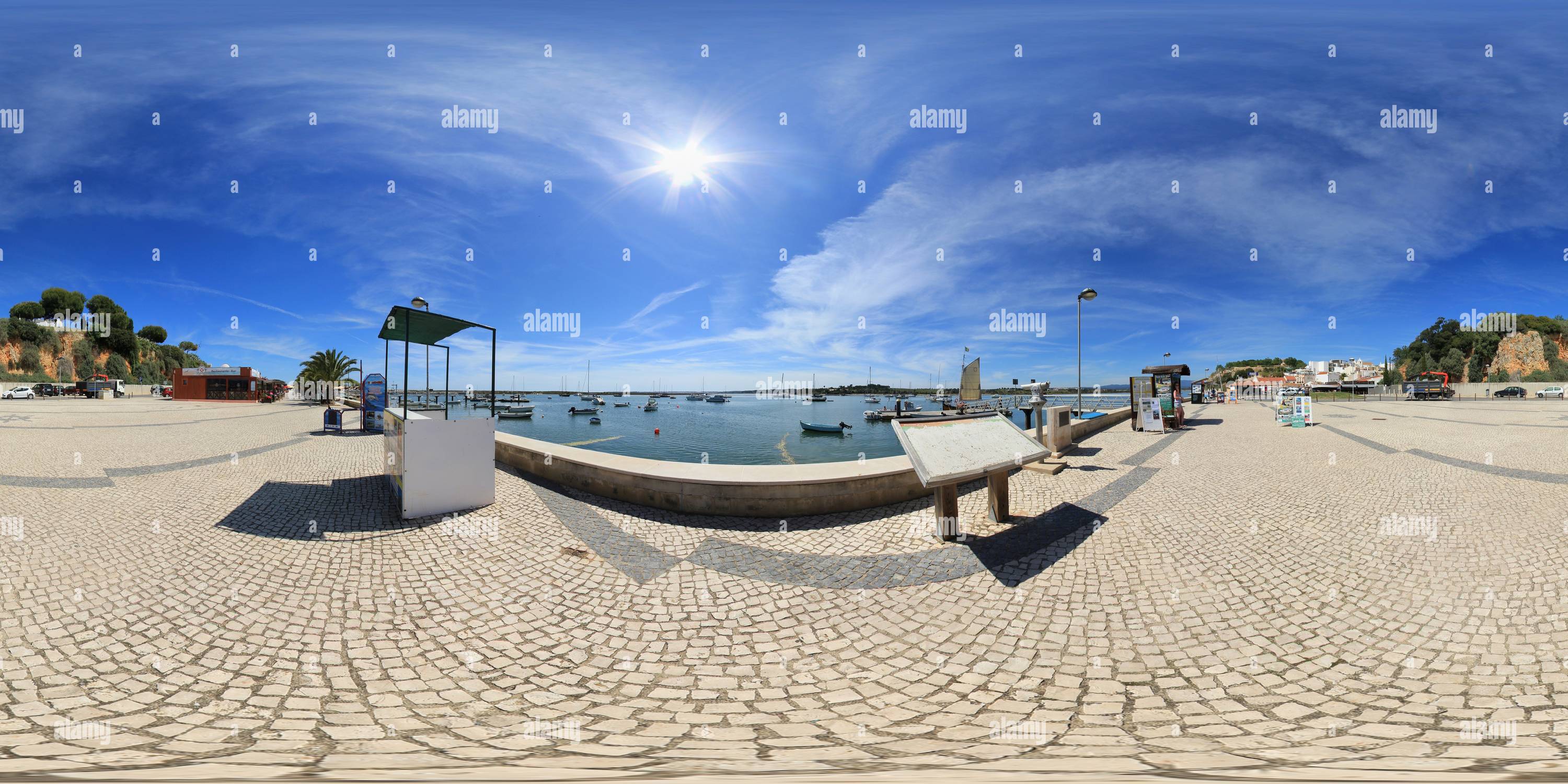 360° view of Portimao Ria De Alvor Alamy