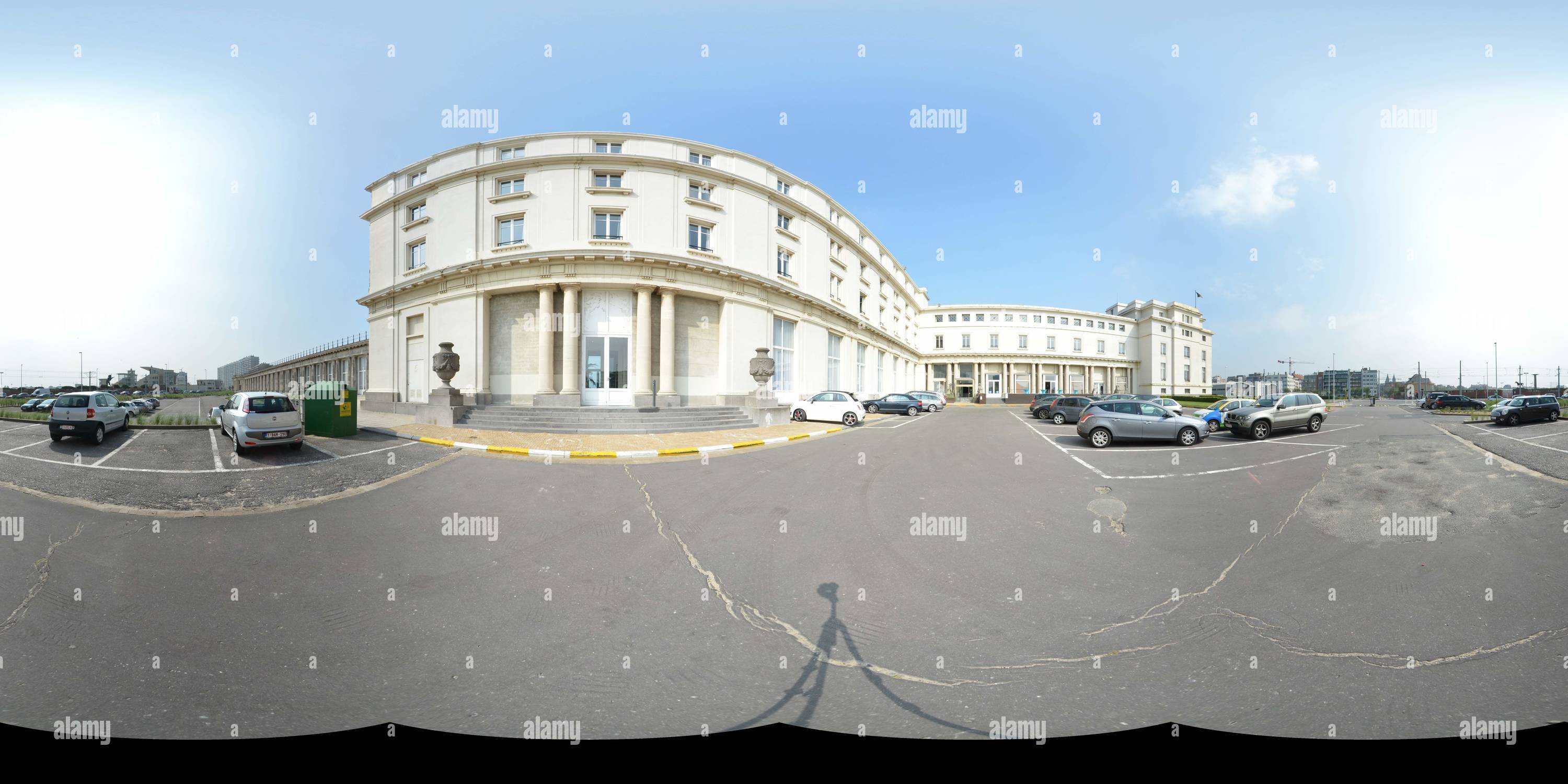 360 degree panoramic view of Thermae Palace Oostende