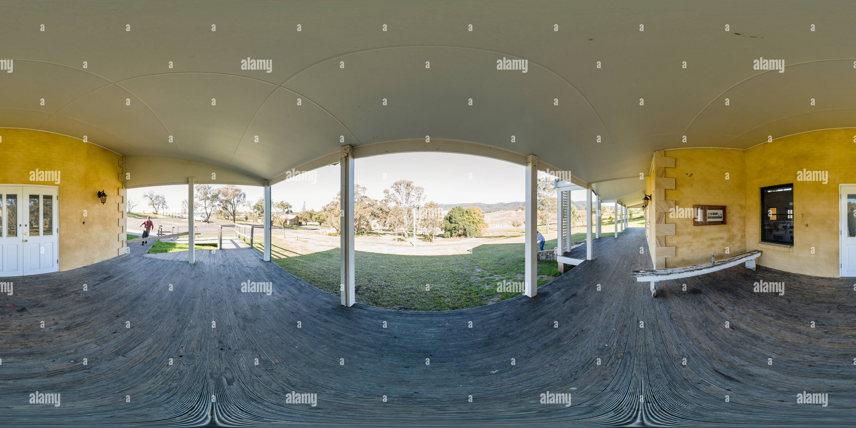 360° view of Pokolbin Community Hall Alamy