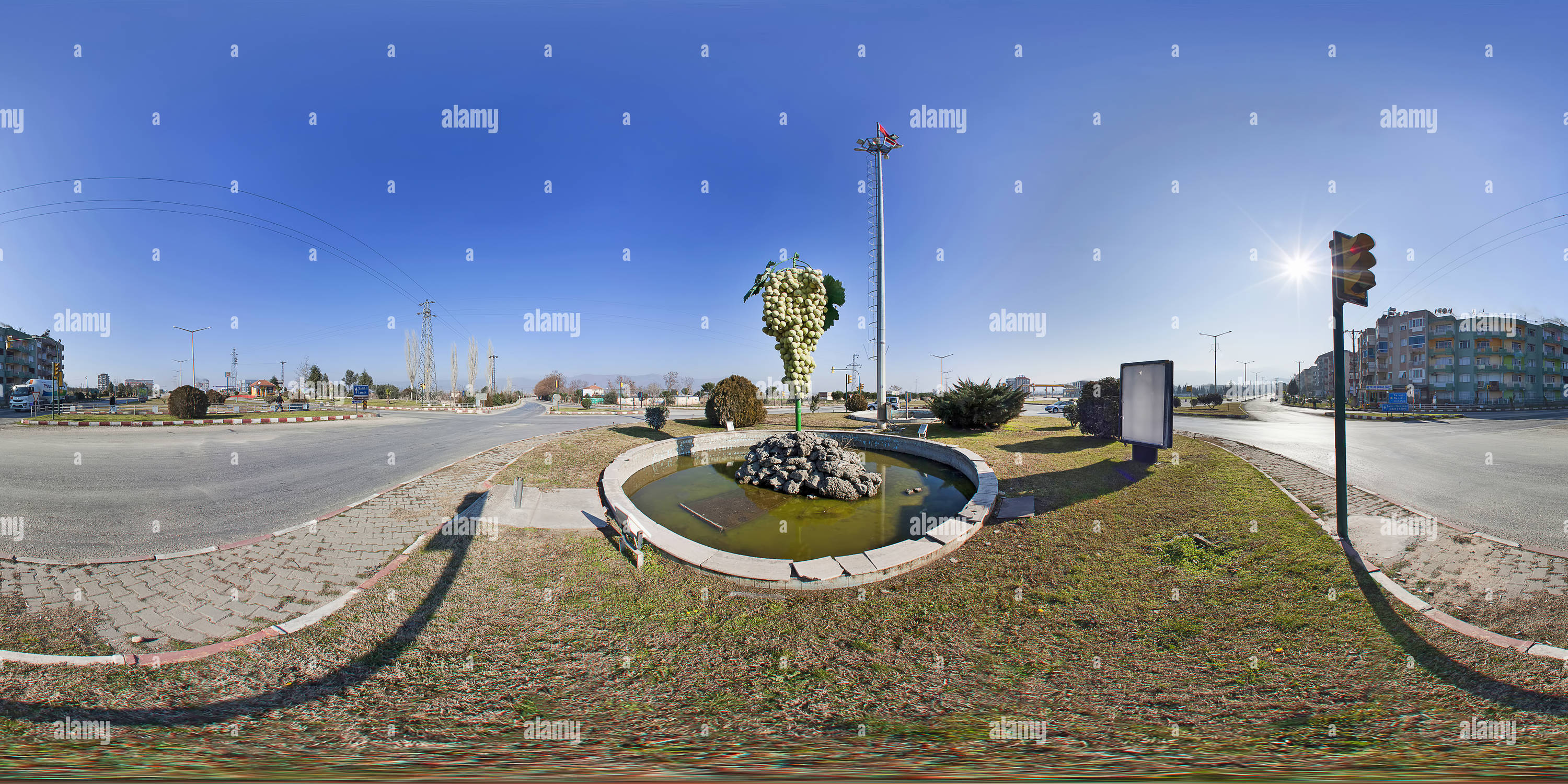 360° view of Sultaniye Üzüm Heykeli - Alaşehir - Alamy