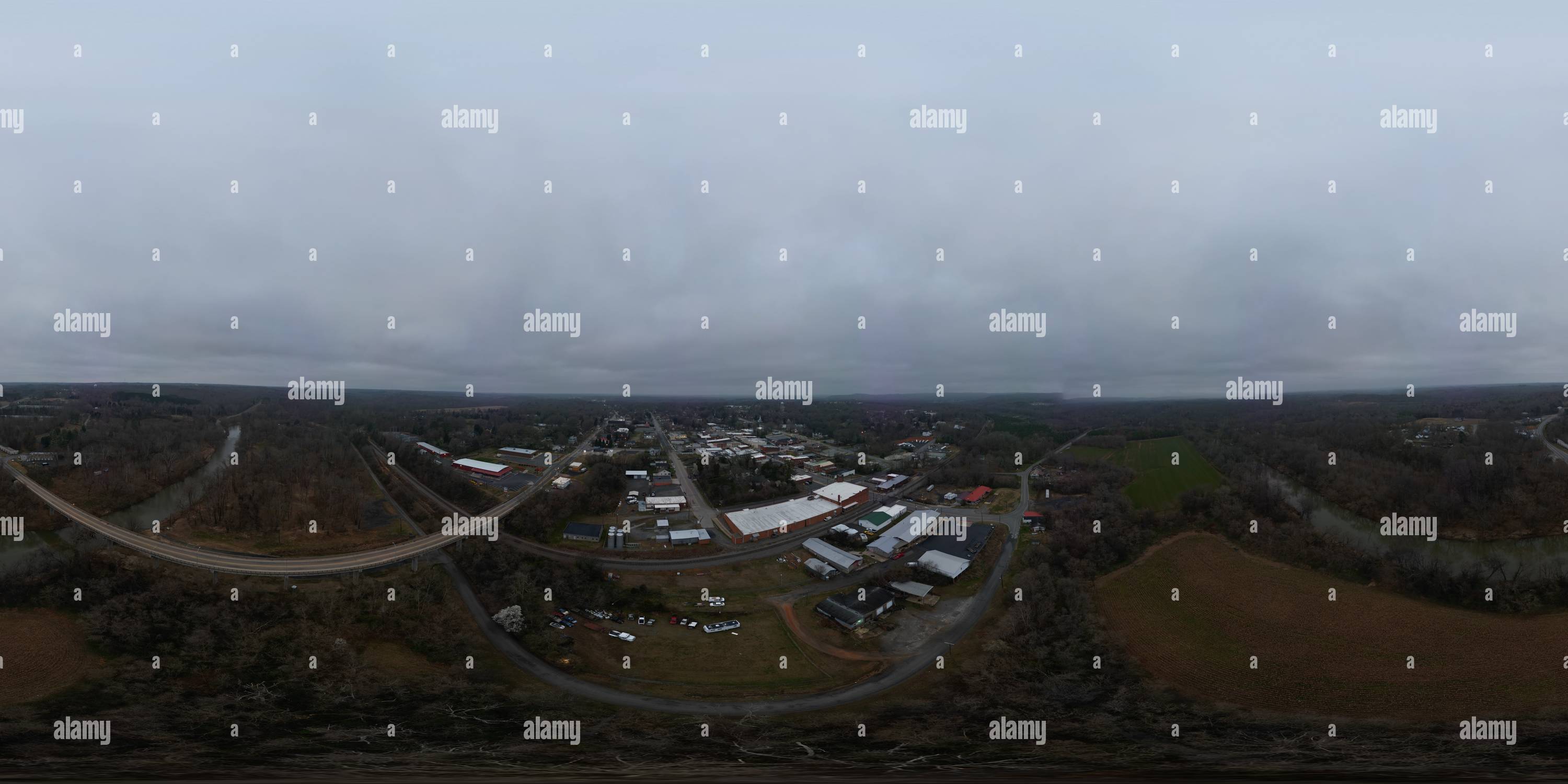 360° view of Near the Dan River in Mayodan, NC Alamy