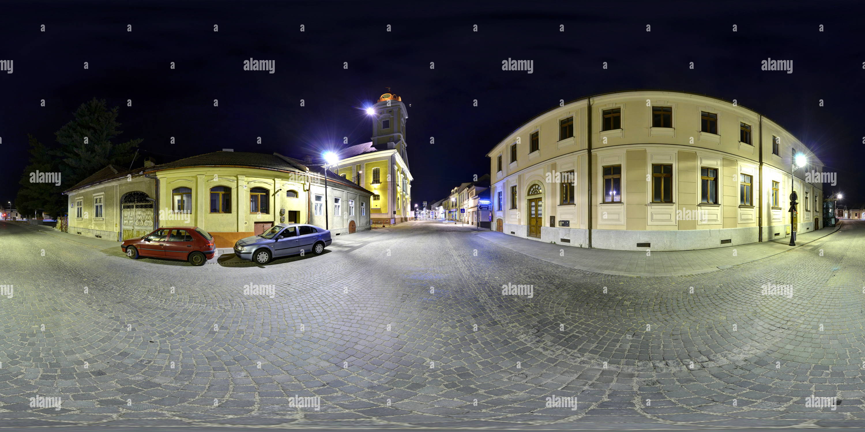 360° view of „Podul Viilor” street, Baia Mare - Alamy