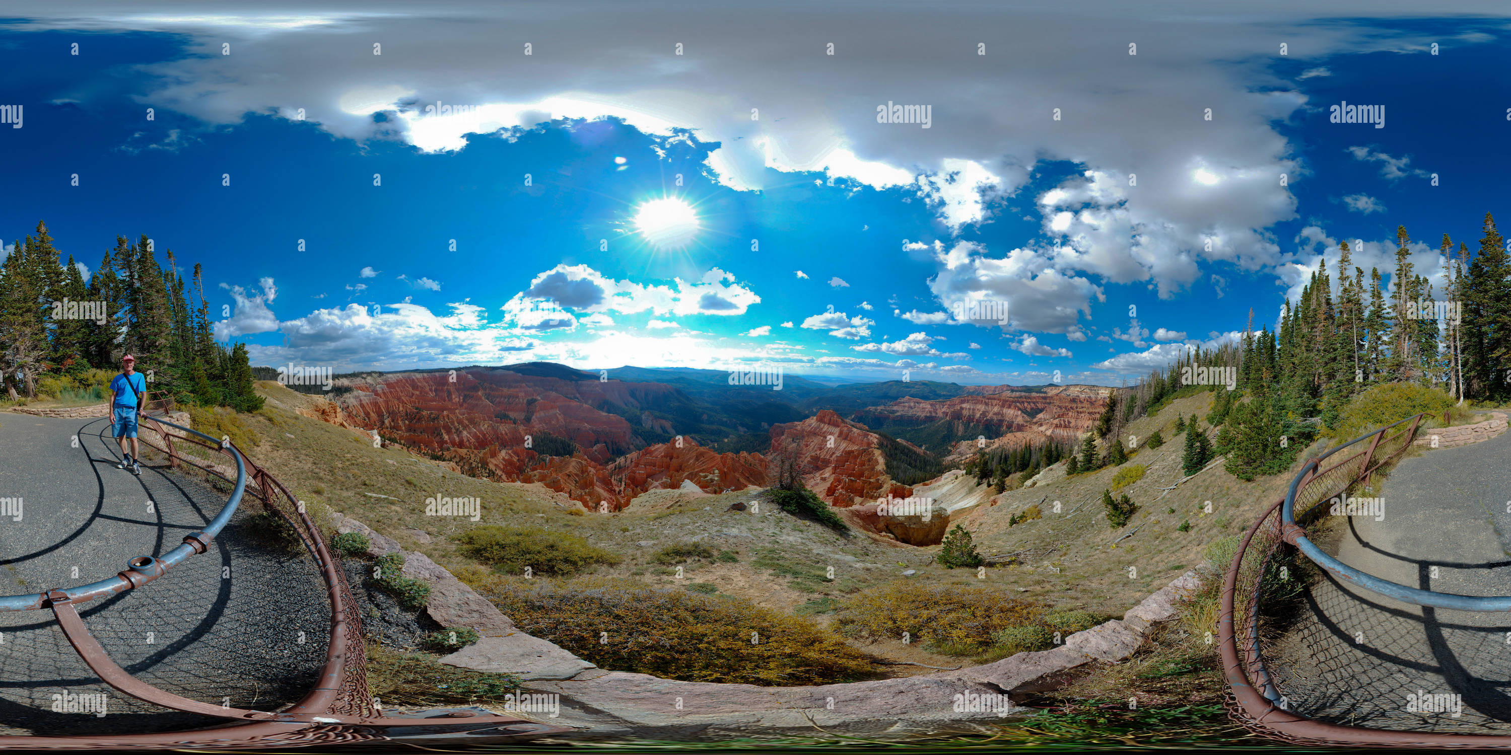 360° view of Chessman Ridge Overlook - Alamy